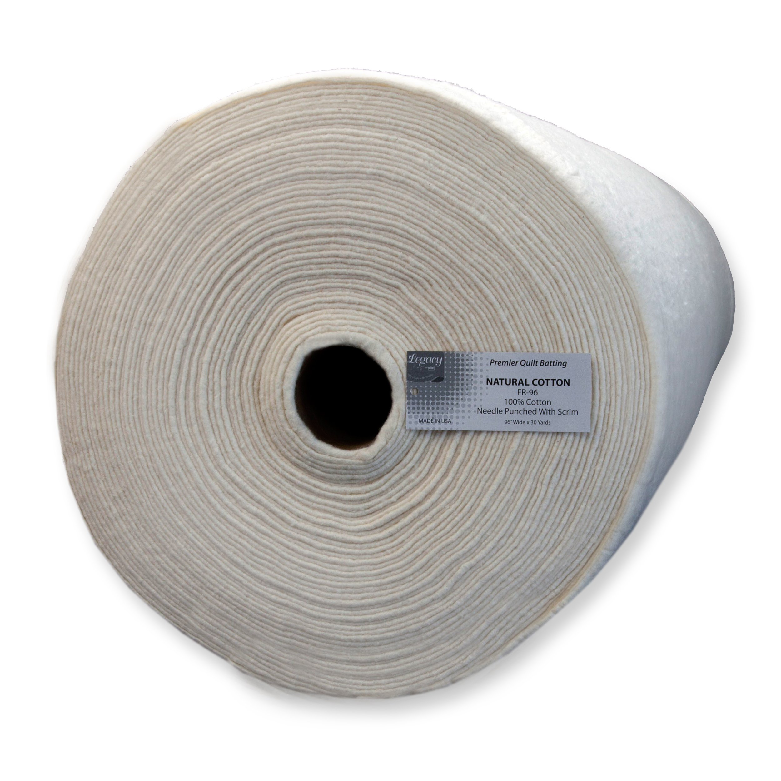 Pellon Wrap-n-zap 90 Wide 100% Natural Cotton Batting Microwave