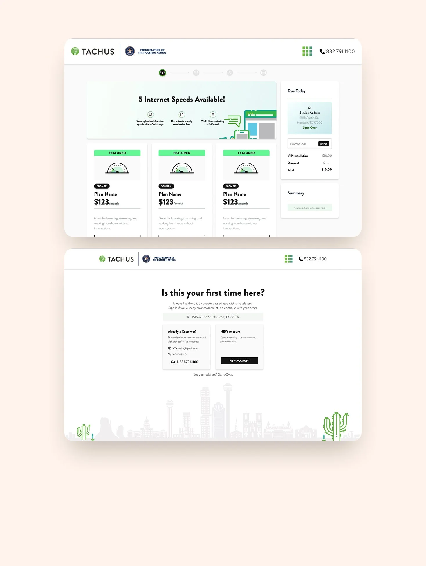 Simplifying service enrollment for a complicated process for Takus