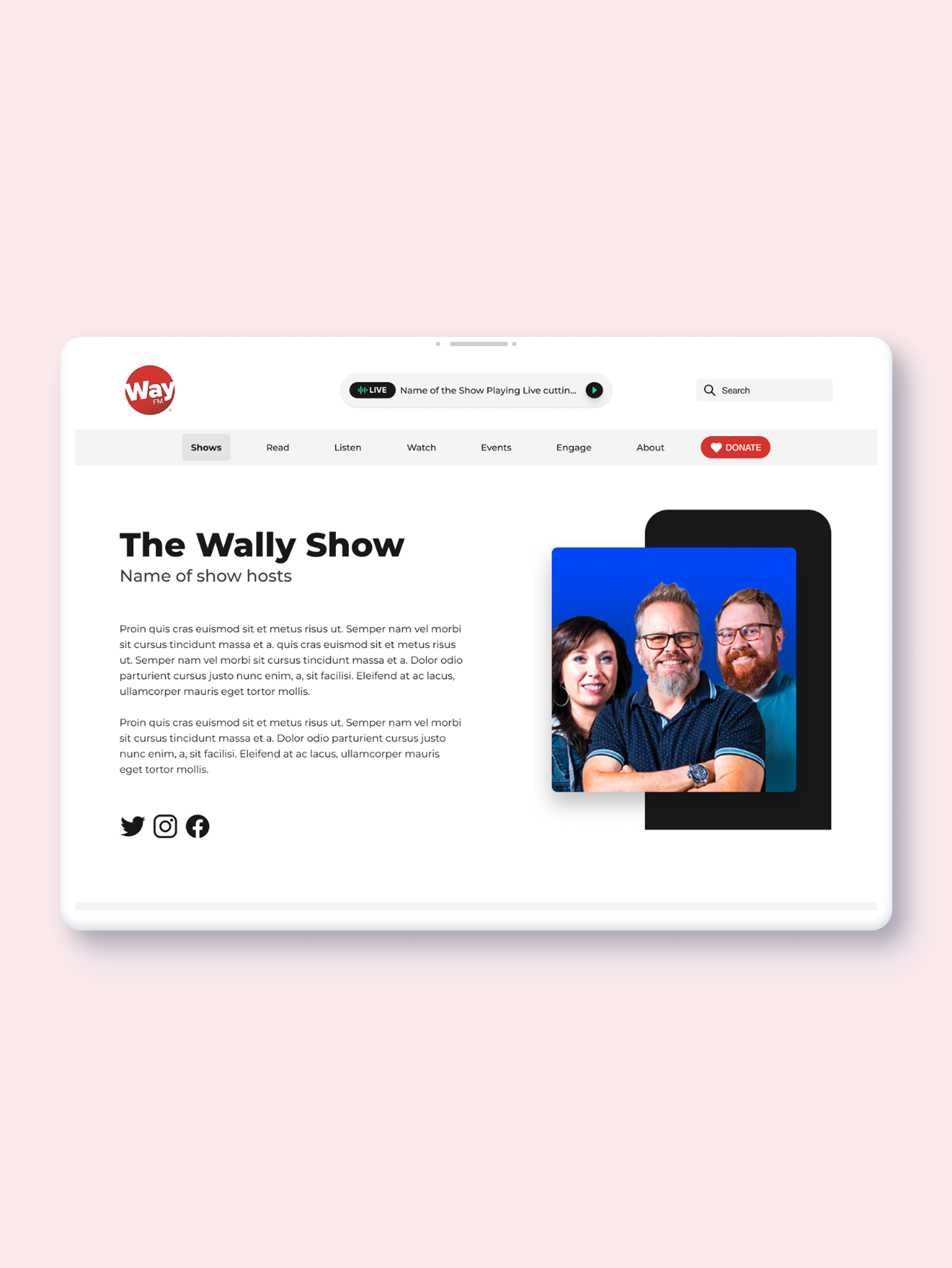 Designing a complete CMS system with multiple brands for Hope Media Group