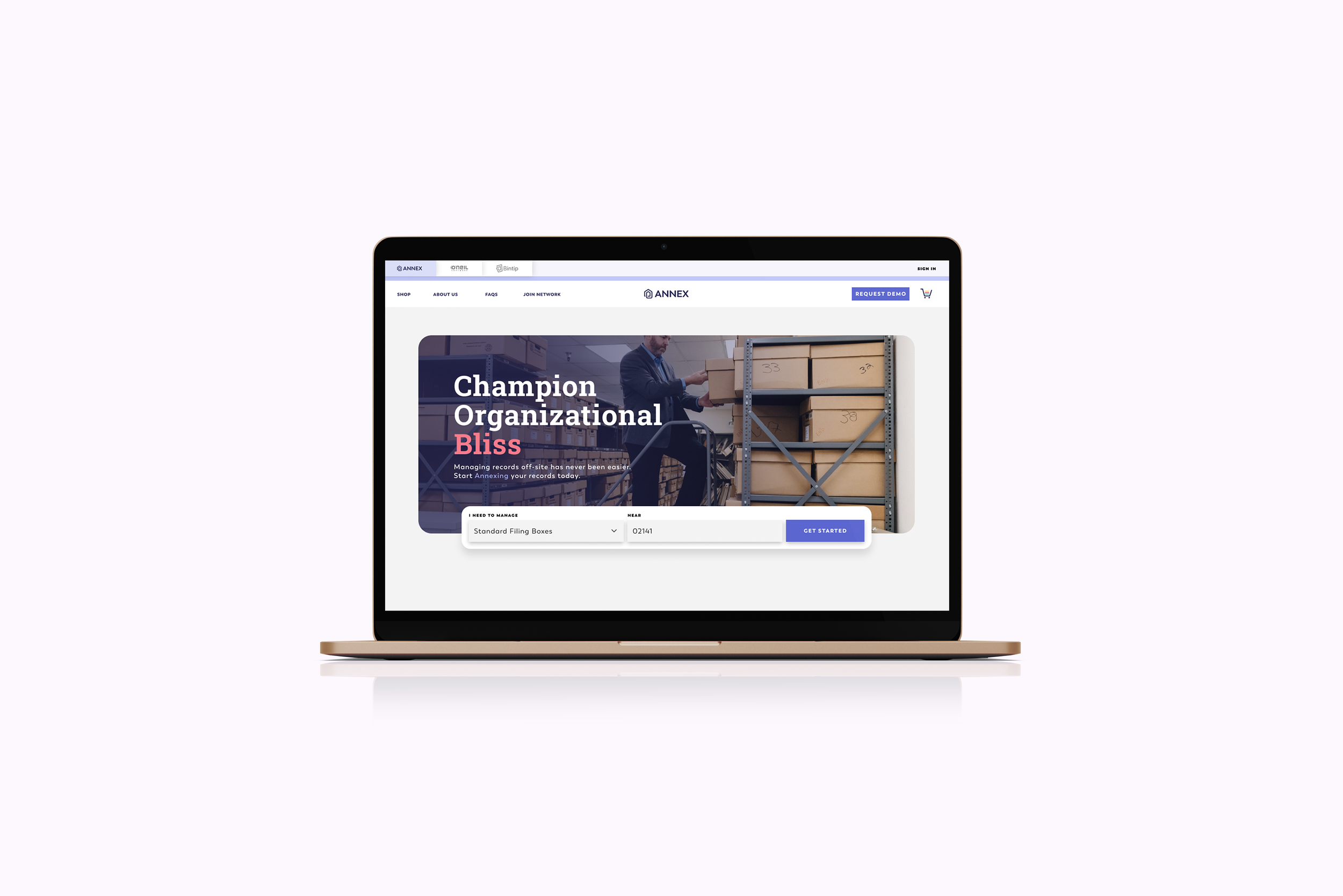 Connecting companies to store and manage physical documents with Annex