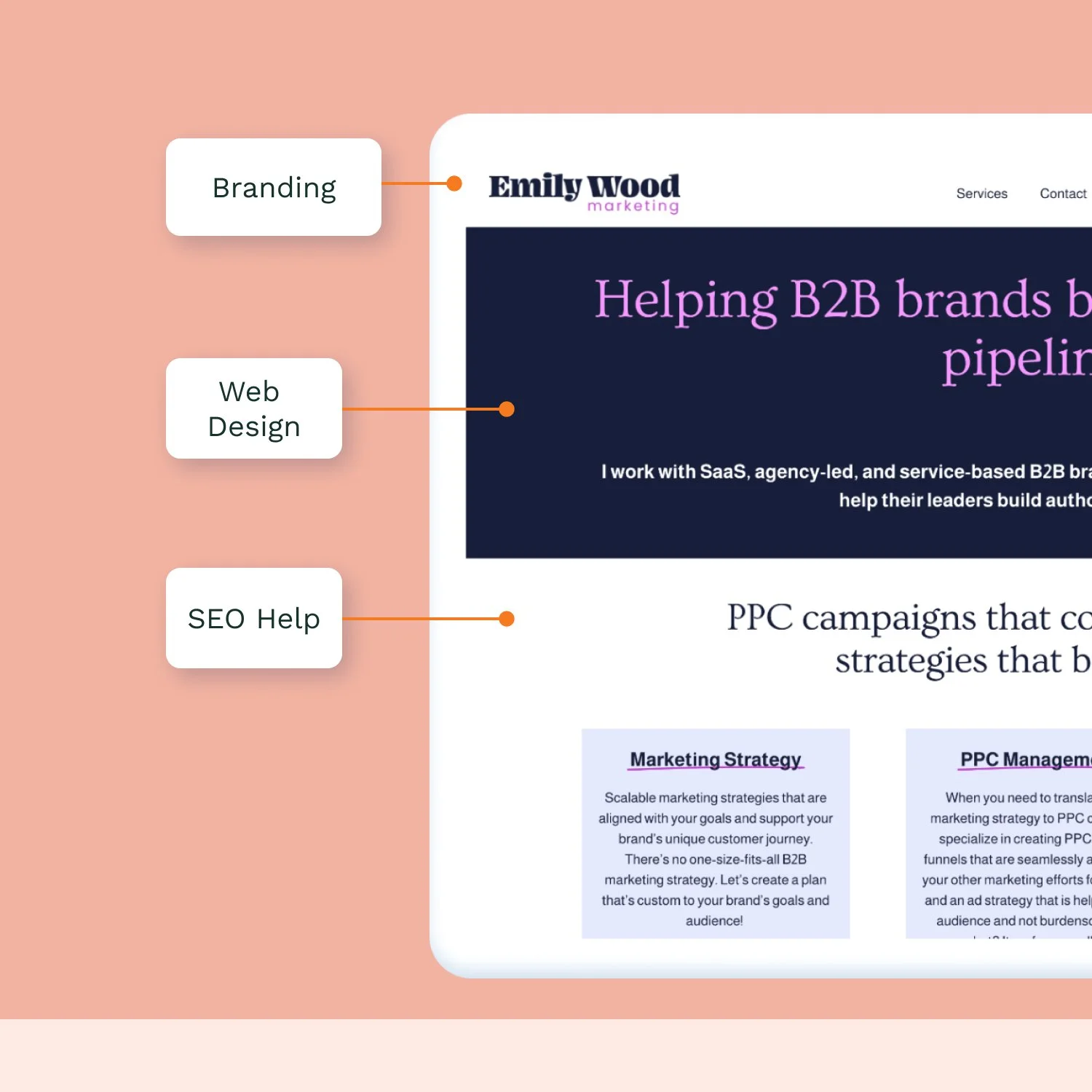 Branding & Identity: Logo design & brand guidelines. Business cards & stationery  Print & Marketing Design: Packaging, brochures & flyers. Posters, signage & book layouts  Digital Design: Website & social media graphics. Email templates & digital ads