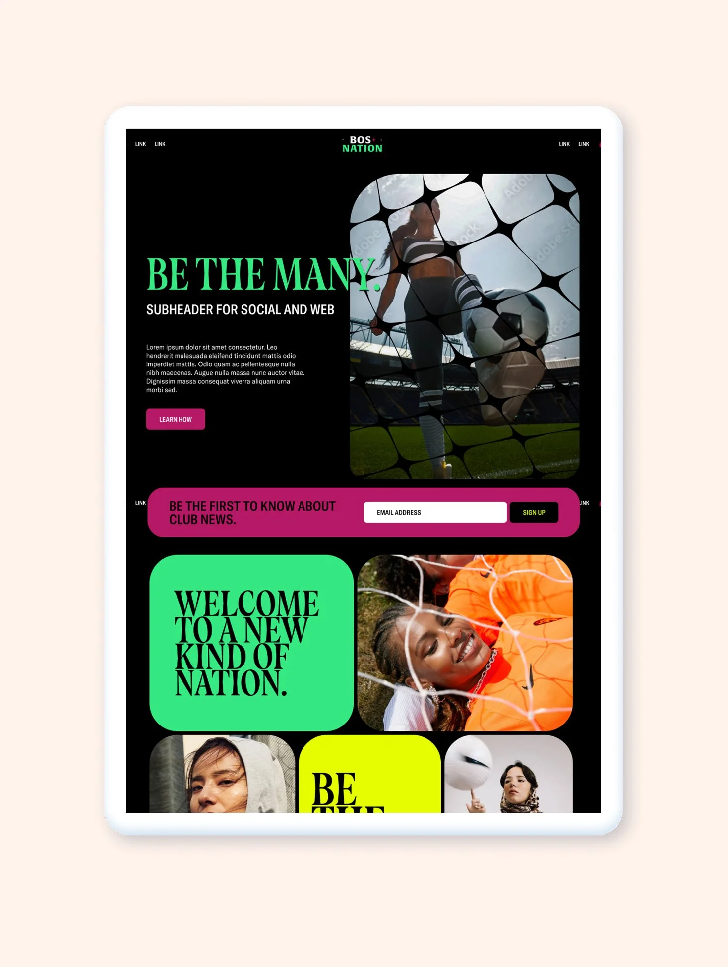 Setting up a custom Shopify website for the very first NWS Boston