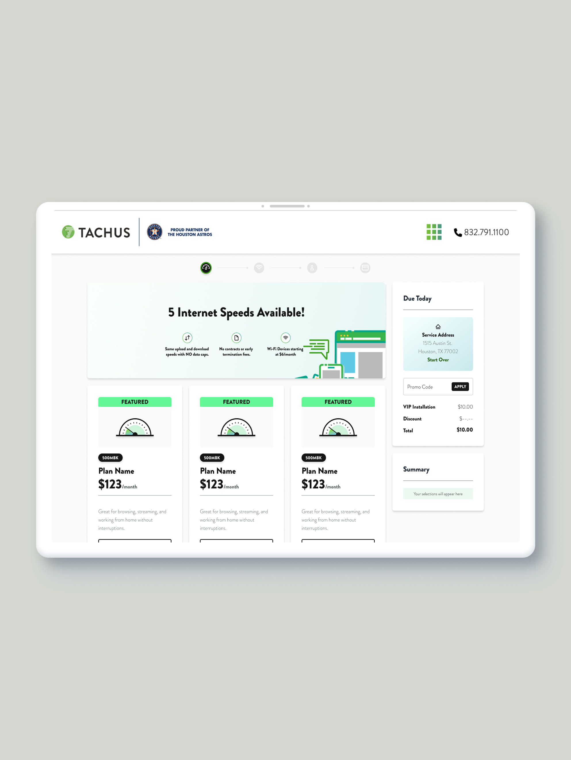 Simplifying service enrollment for a complicated process for Takus