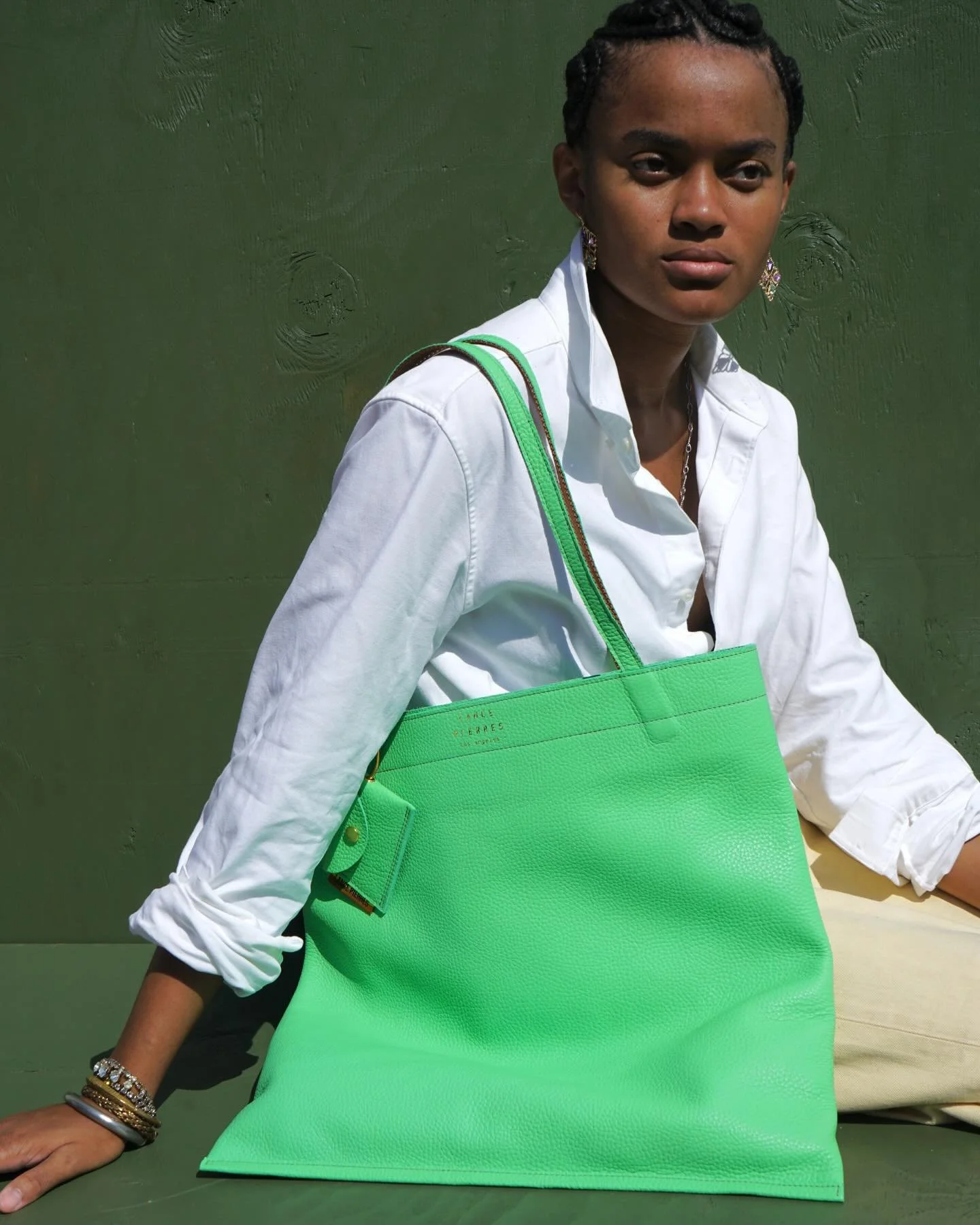 neither mint nor matcha:
&ldquo;stachio&rdquo; is our spirited, spritely green&hellip;and it&rsquo;s perhaps most compelling when realized in our #varsituile tote.

Mother&rsquo;s Day Presale:
Use code &ldquo;MUVA26&rdquo; at checkout for 10% off you