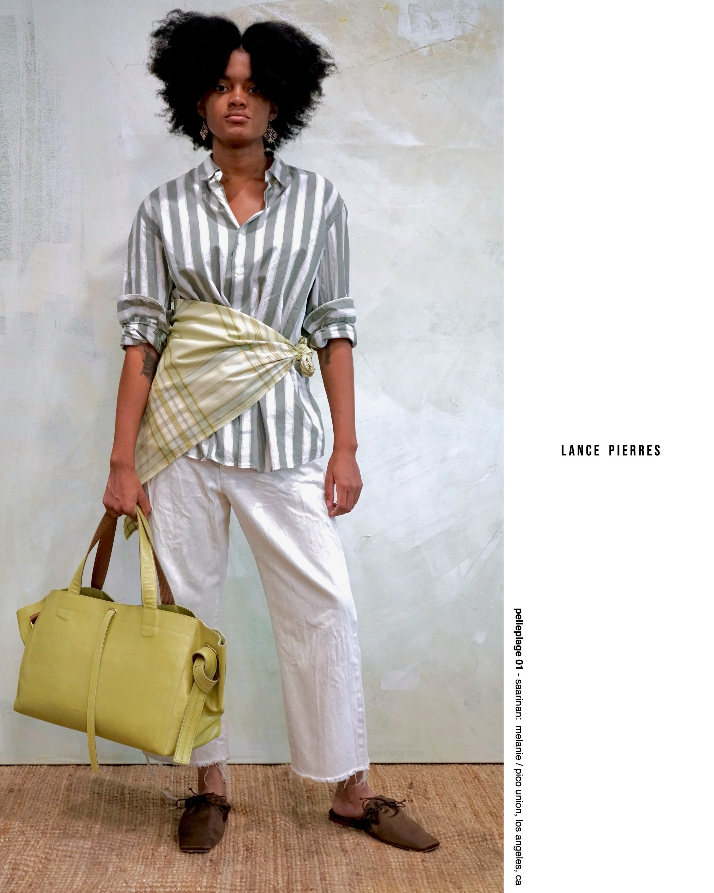 Lance Looks Journal Vol. 1: over and under 

get carried away... 

discover the pelleplage, gilli, bongo, and varsituile at www.LANCEPIERRES.com 

#lancepierres #accessories #madeinla