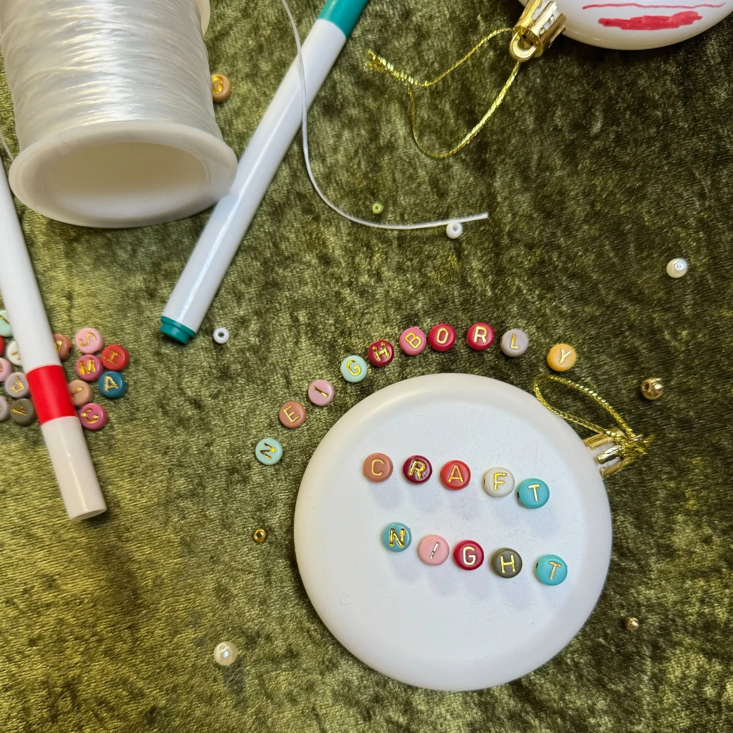 Neighborly Craft Night with Tiny Turns 