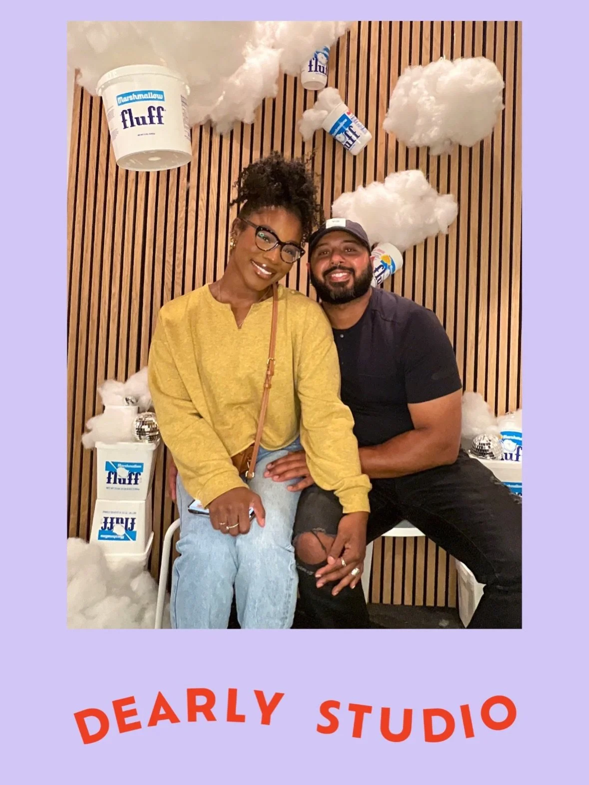 How it started &mdash;&gt; How it&rsquo;s going 💕 

When Patrice and Carlos reached out to book their ceremony, we realized they&rsquo;d actually been to Dearly before &mdash; two years ago for Fluff Fest! So it only felt right to bring things full 