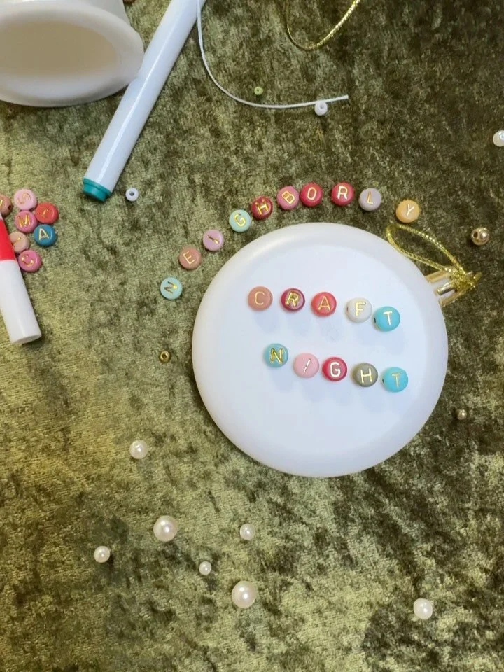 TOMORROW NIGHT&mdash;

Make a lil craft with your neighbors, at a crafts table a la our neighbors (Tiny Turns!), to benefit all of our neighbors (the Somerville Community Fridge!) 🏠 💕 

Visit Dearly Thursday between 5pm-8pm and make a holiday card,