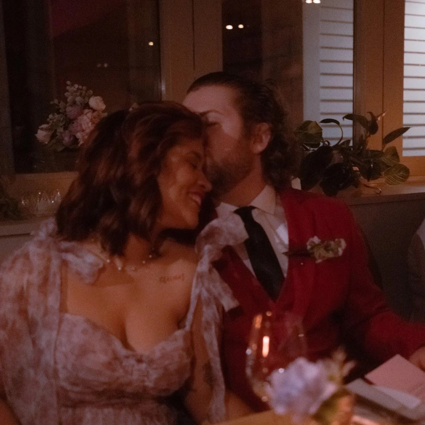  E + C planned a large wedding abroad , but wanted to file paperwork in the US beforehand. They partied it up at Dearly Studio and had an intimate dinner with their closest friends and family at Juliet, thanks to our  Union in Union  package.  