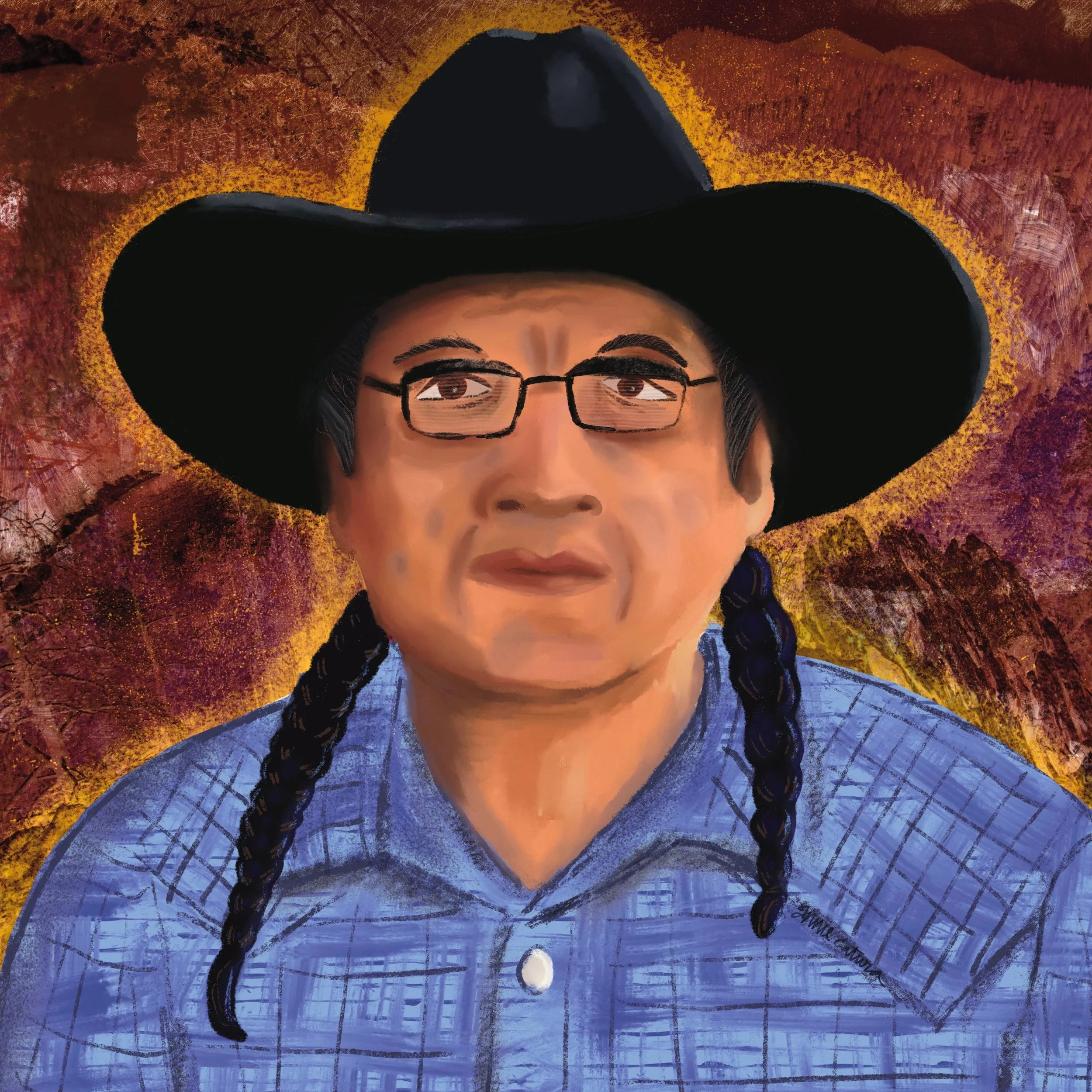 How Mount Blue Sky got it's Name