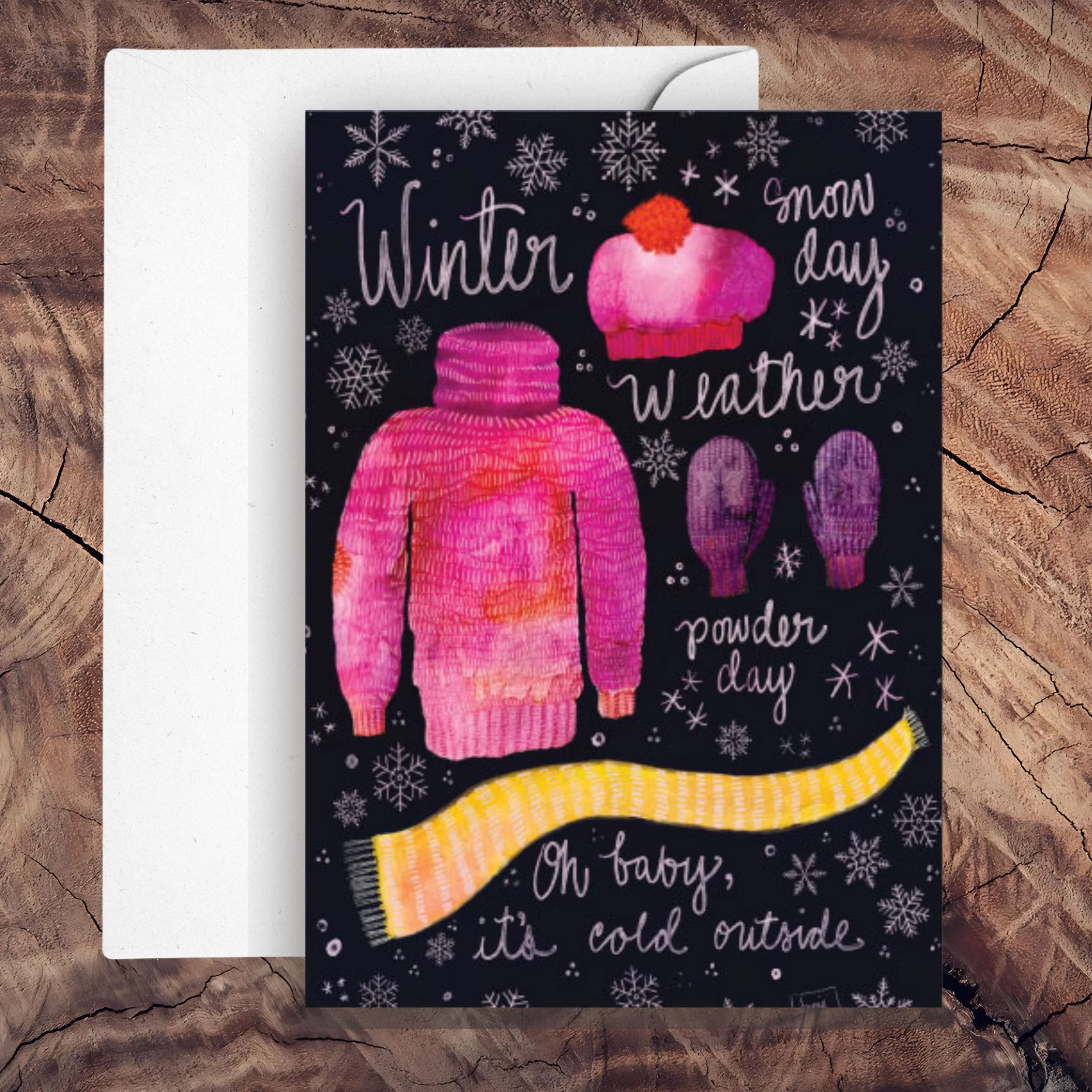 Winter Sweater Weather Card