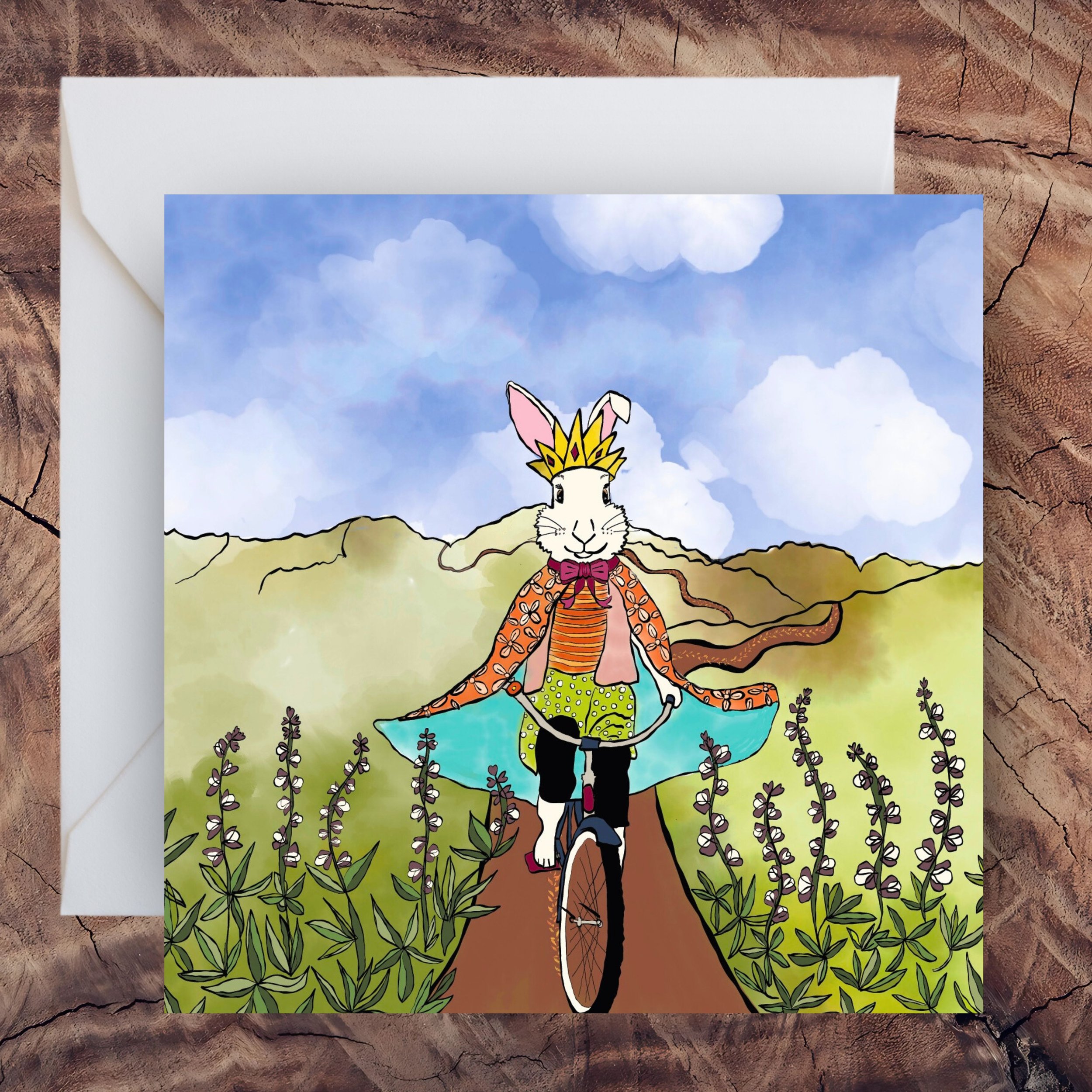 Wild Ride Greeting Card