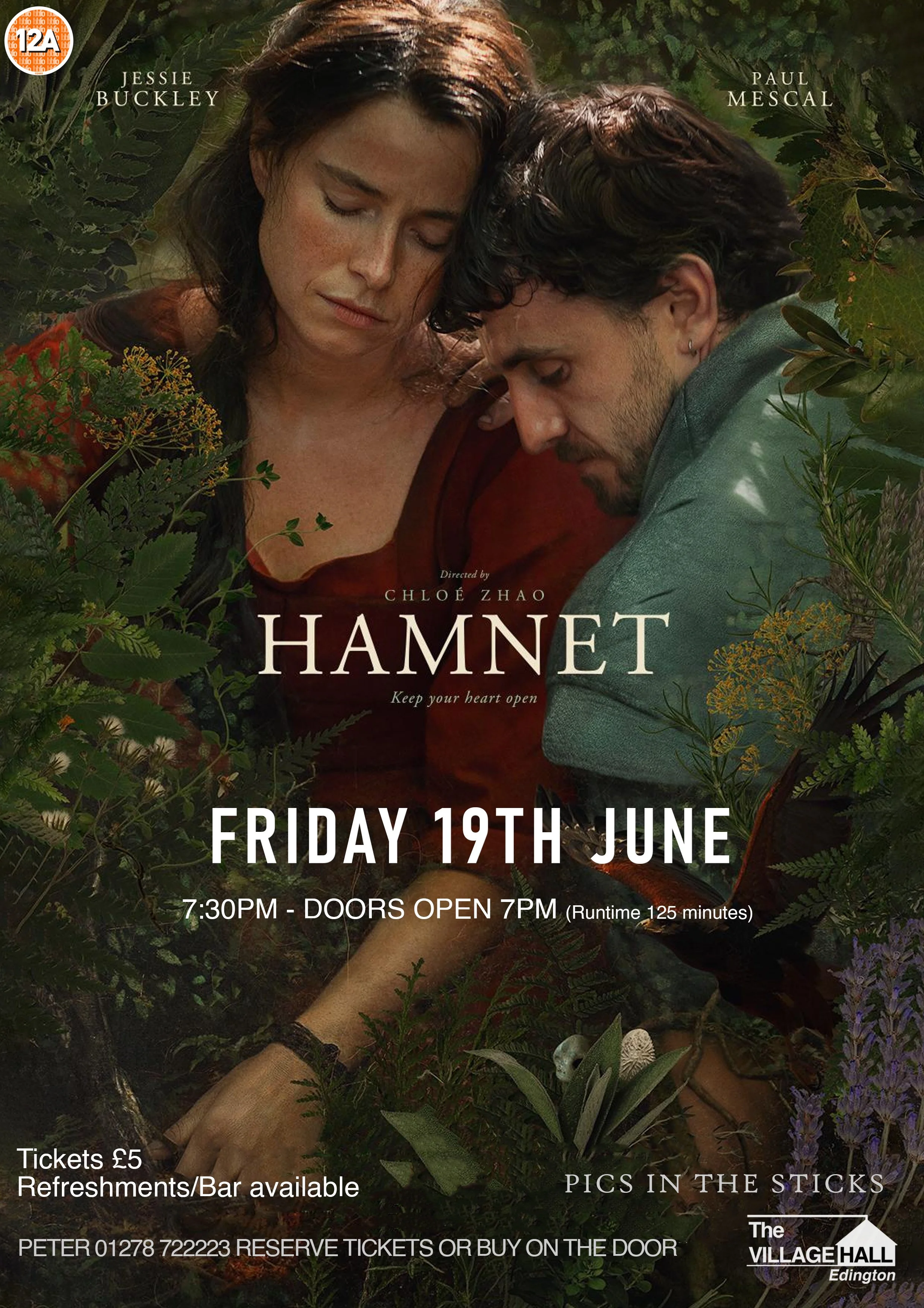 Film Night - Hamnet (12A 2025)