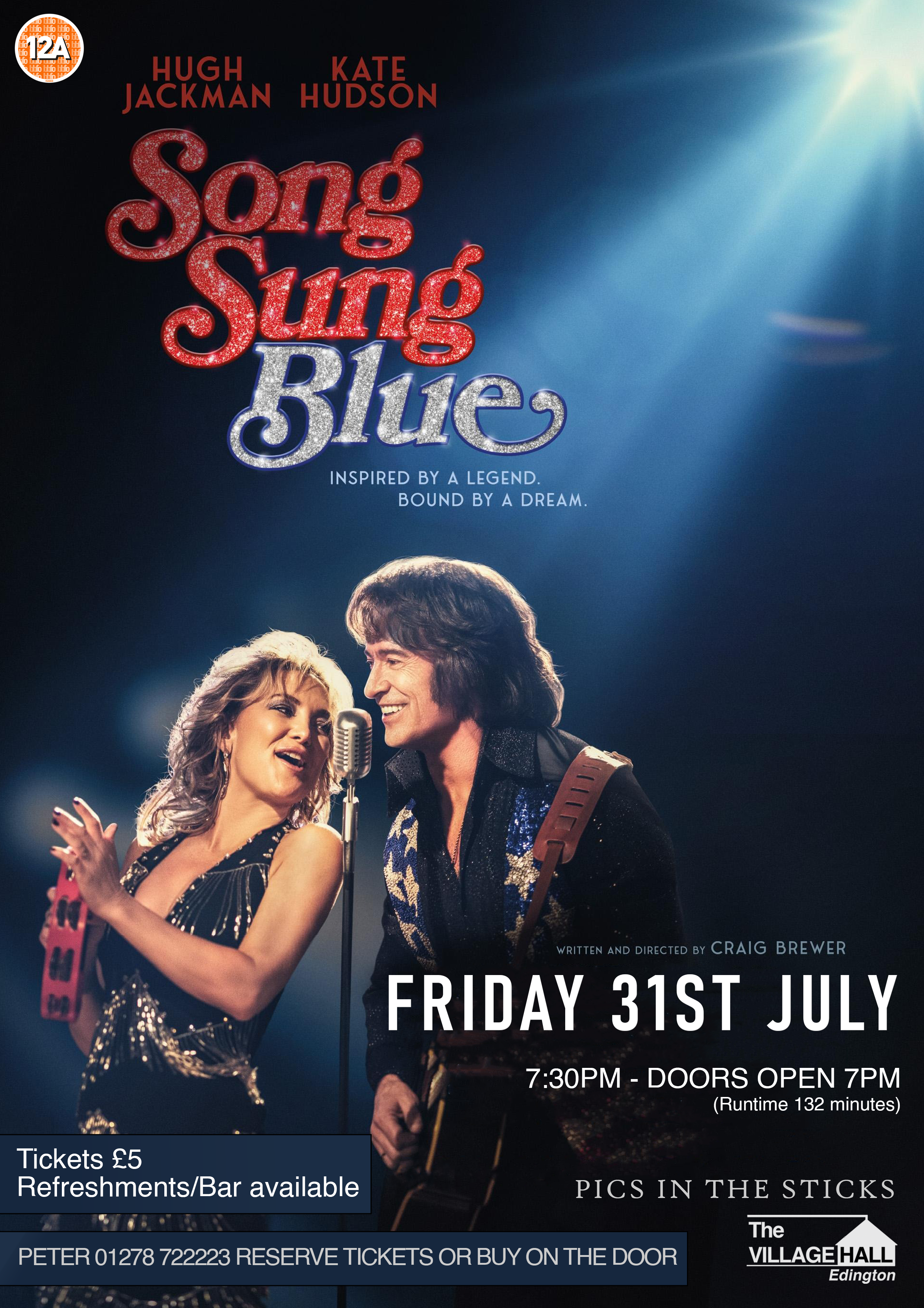 Film Night - Song Sung Blue (12A 2025)