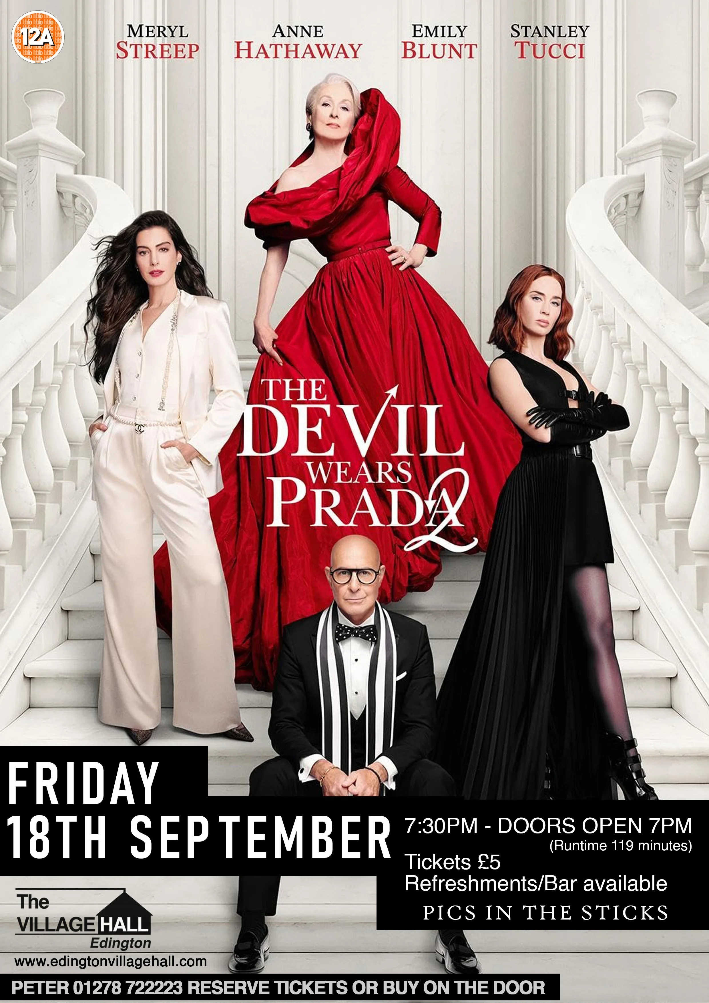 Film Night - The Devil Wears Prada 2 - (12A 2026)