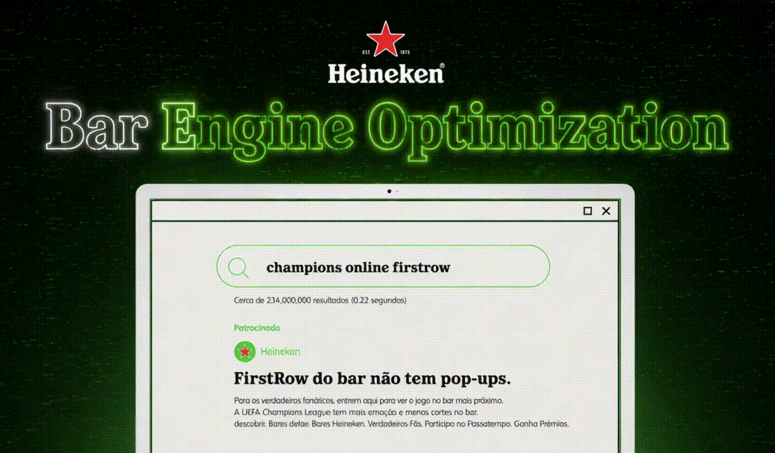 Heineken Bar Engine Optimization