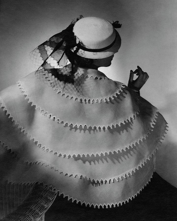 A Model Wearing Lanvin, Vogue, April 1935