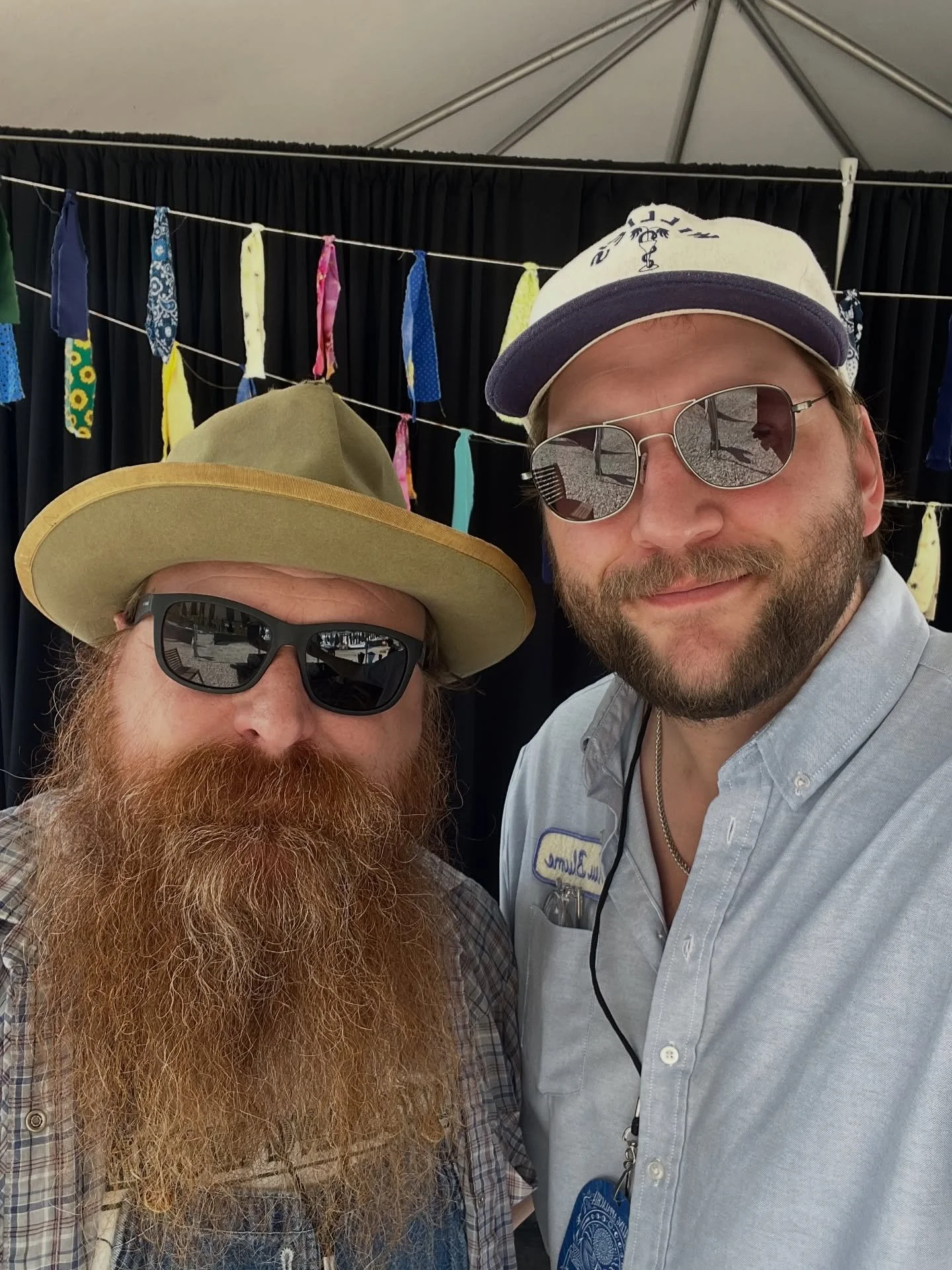 We&rsquo;ve arrived! Going on at 1pm at the Sauntersong stage by the green lot! Thanks @catfishwashboardio for having me.

Excited to play with my buddy @willyteataylor again!
Happy to be here @healingappalachia ✌🏼🤍