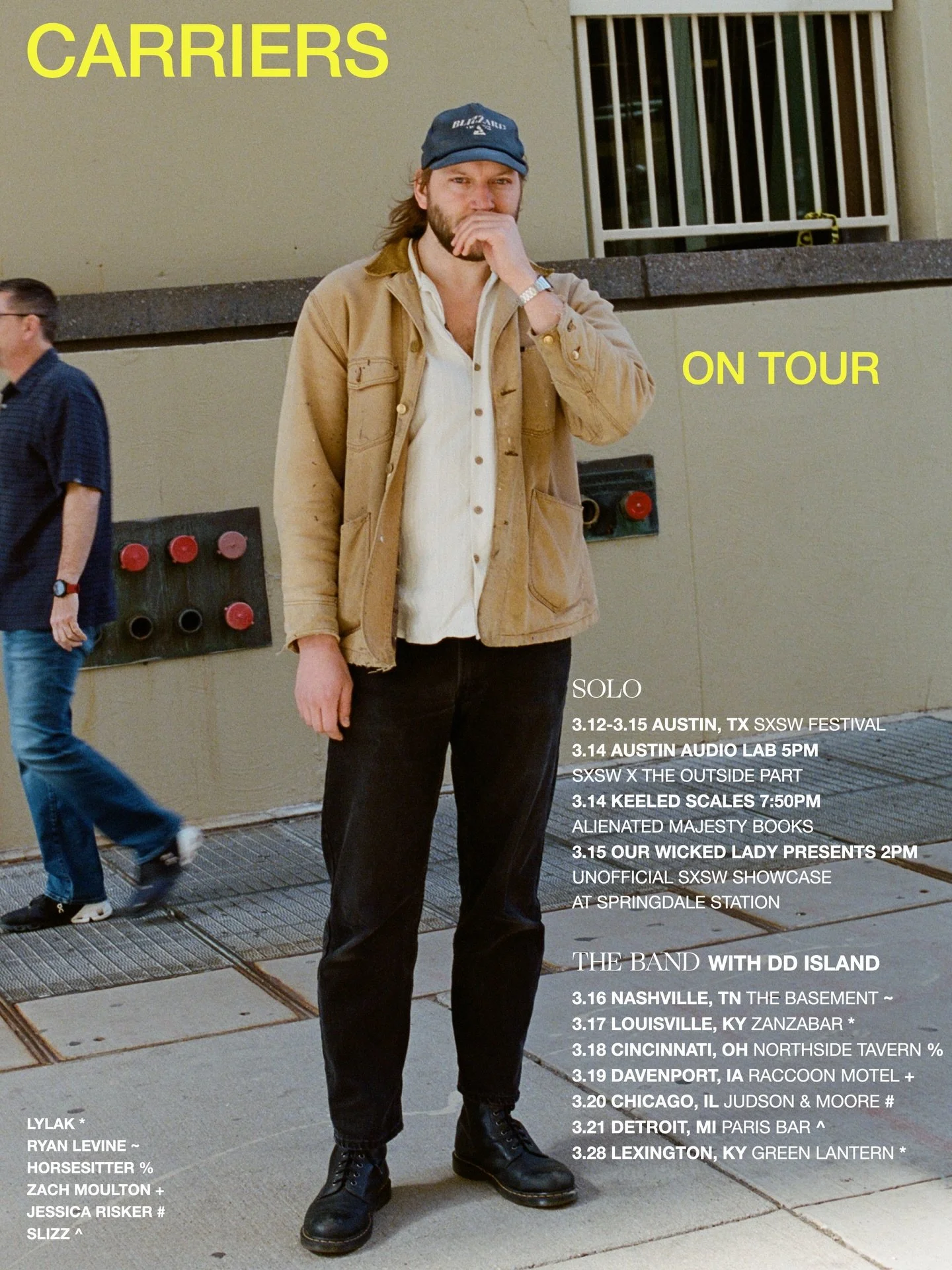 Big week ahead! On the road with @dd.island -a long ass drive from Texas 🚐 Can&rsquo;t wait to see y&rsquo;all tonight in Nashville w/ @butseriouslyryan - ya don&rsquo;t wanna miss it! 
Doors 8:30pm | Show 9pm 

I&rsquo;ve got a great crew playing w