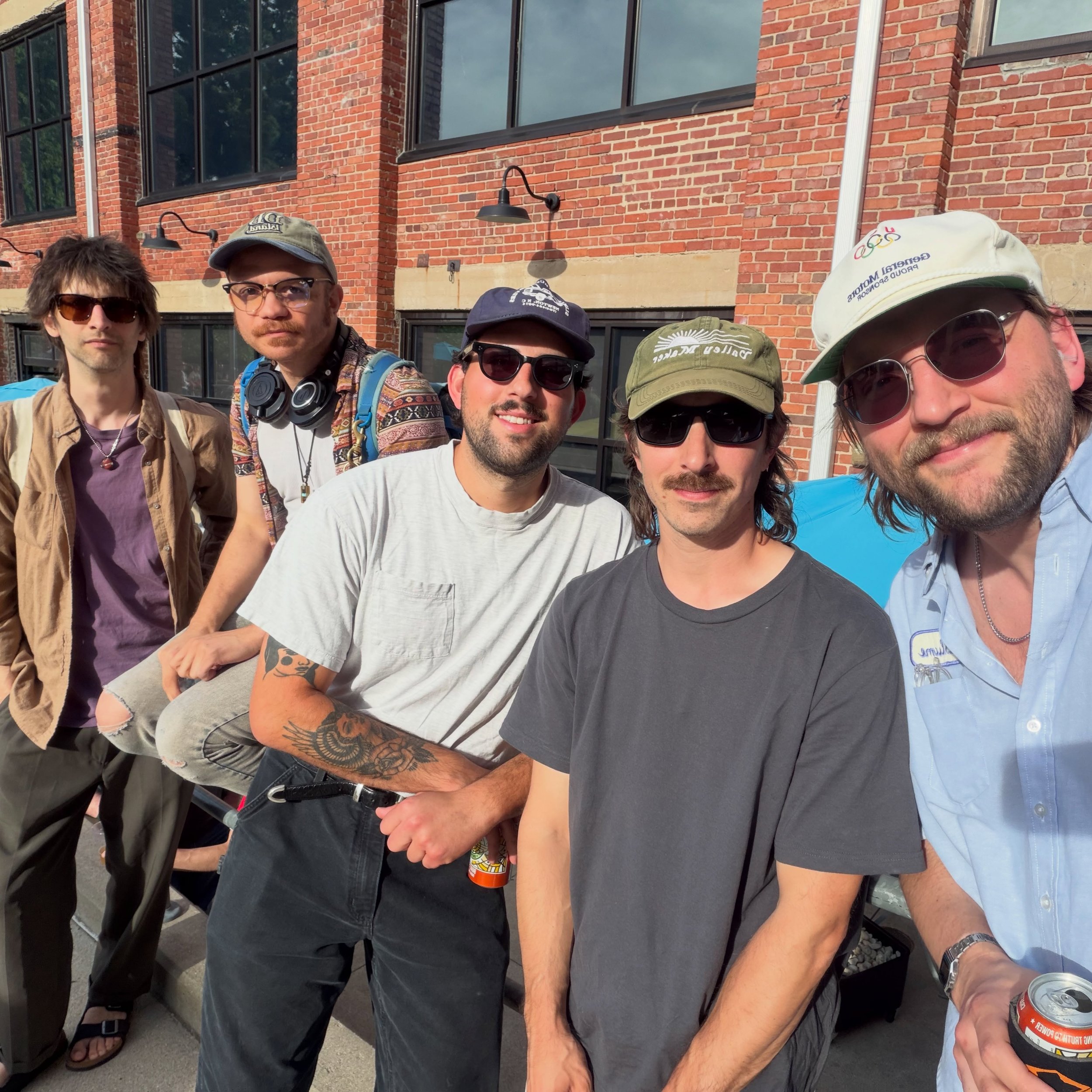 We made it to Springfield! Glad to be here at @fromohiofest - we go on at 8:30! It&rsquo;s a beautiful night for some soft rock 🌗✌️