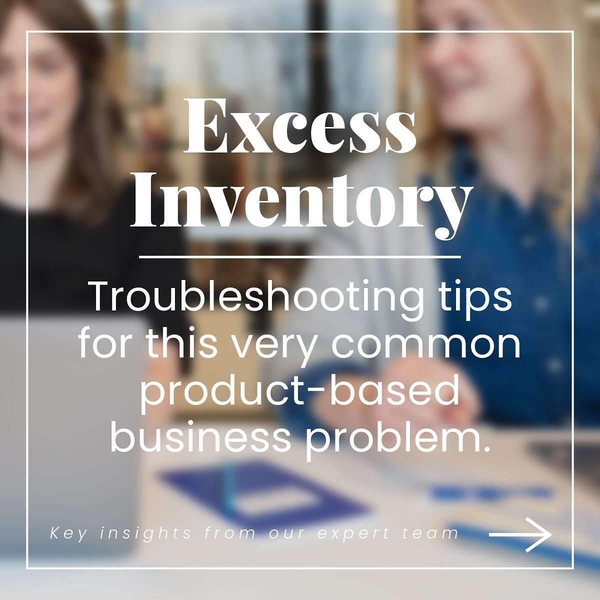 💾You&rsquo;ll want to save this for later.  Many retailers or product-based businesses face the issue of excess inventory at some point. We&rsquo;ve got a few tips for getting out of that tough spot right now, and avoiding it in the future. 🛟

🛍️A