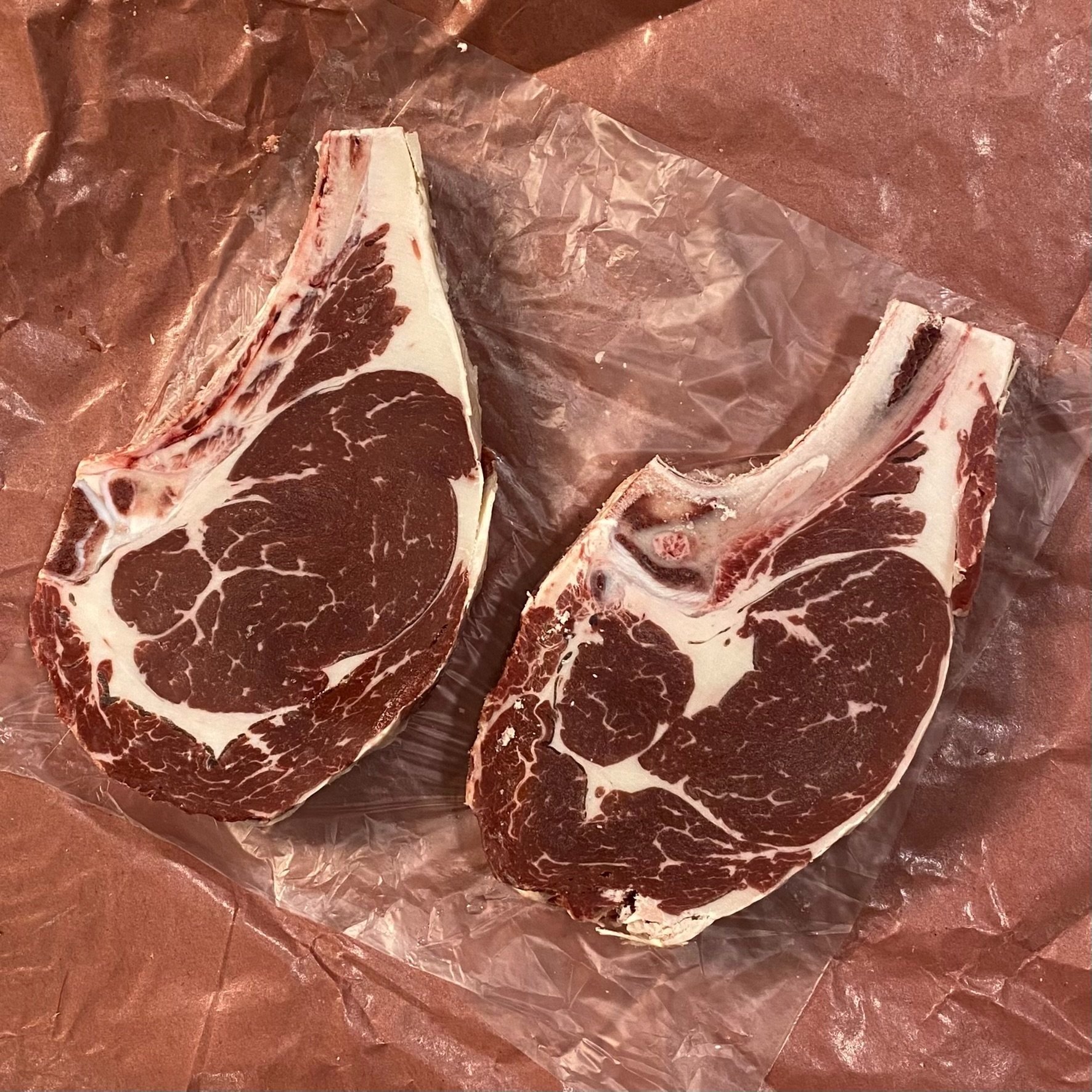 rib steak ribeye Edmonton yeg local farm angus speckle park — Half Diamond