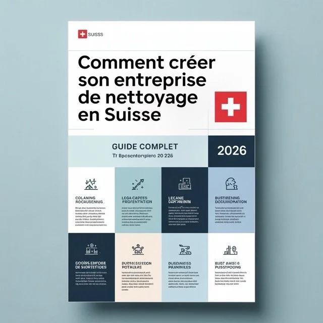 Comment créer son entreprise de nettoyage en Suisse – guide complet 2026