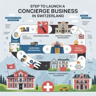 Comment Lancer son activité de conciergerie en suisse