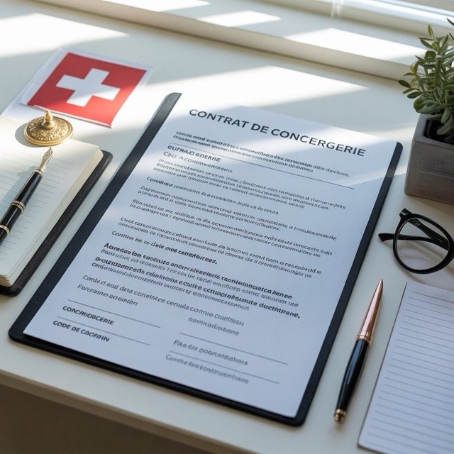 Contrat de conciergerie en Suisse : modèle, clauses essentielles et bonnes pratiques