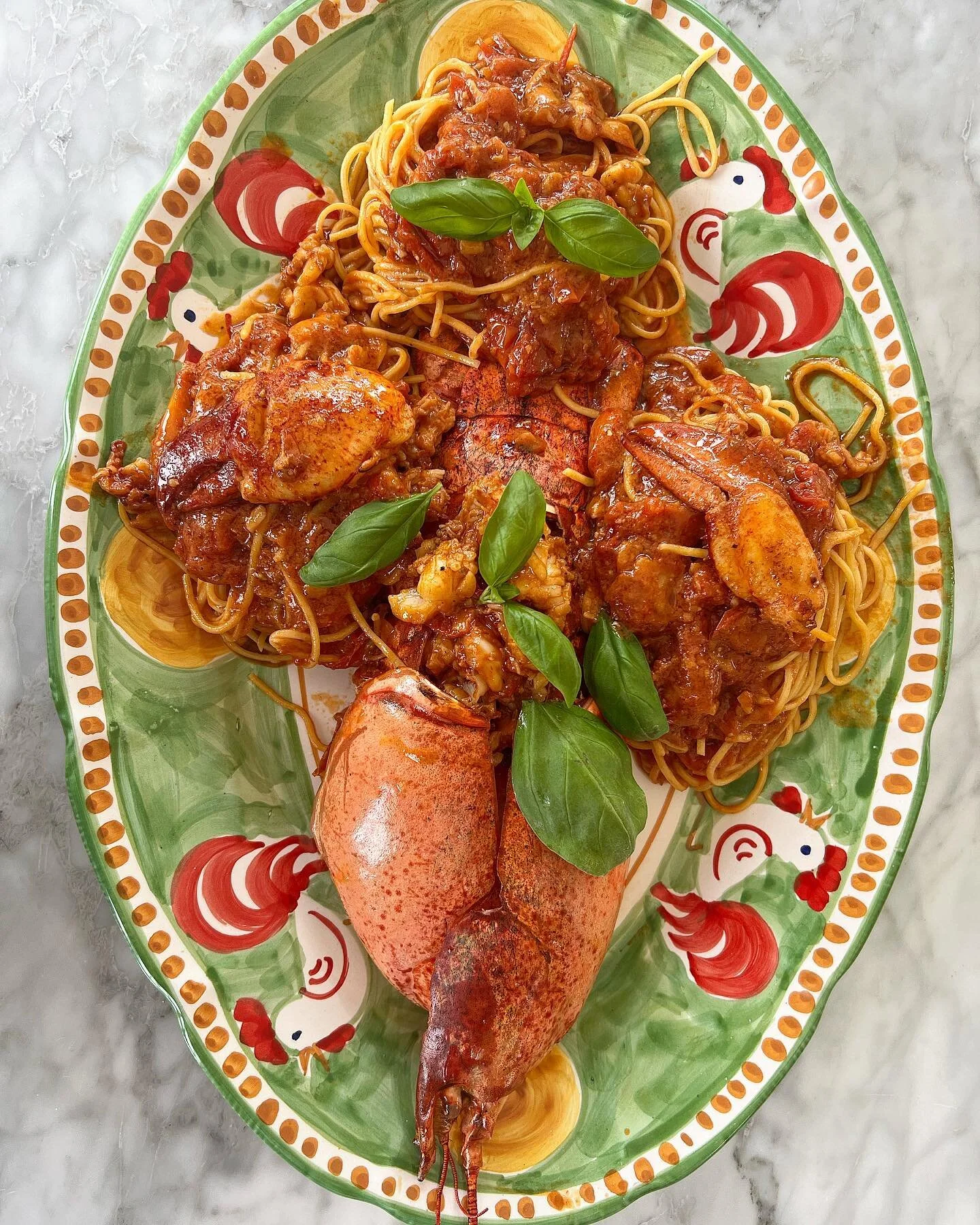 Lobster Pasta Homemade Tagliolini 🦞