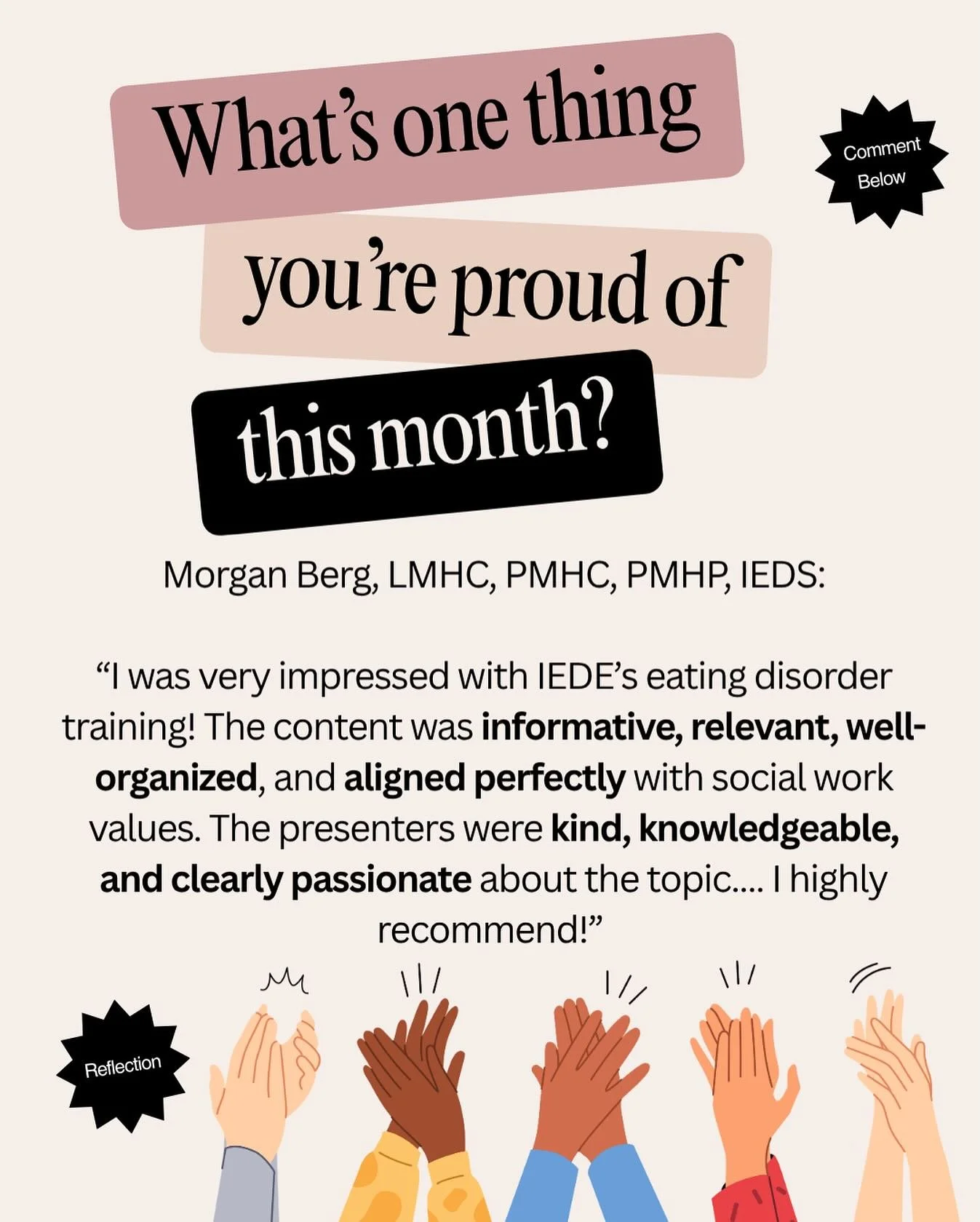 Feeling grateful!  https://www.inclusiveeatingdisordereducation.com