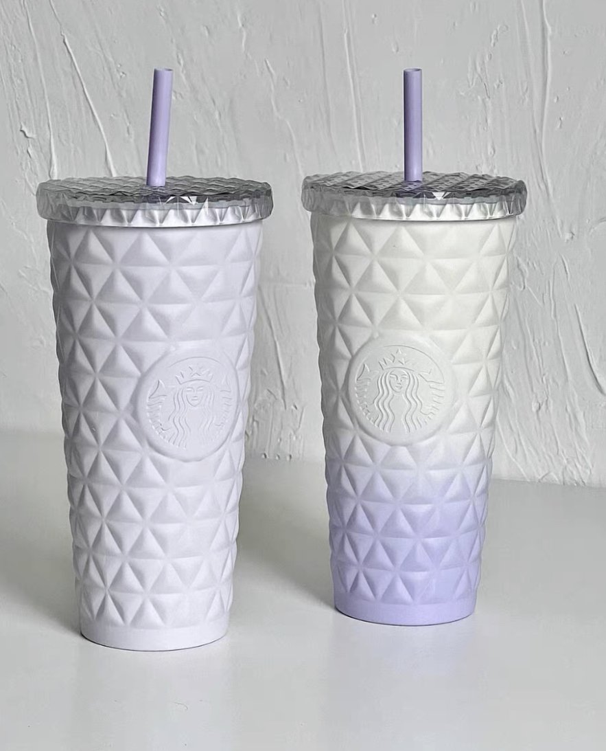 NEW Starbucks x Stanley 2023 Purple & White Cooler — DimlingCo