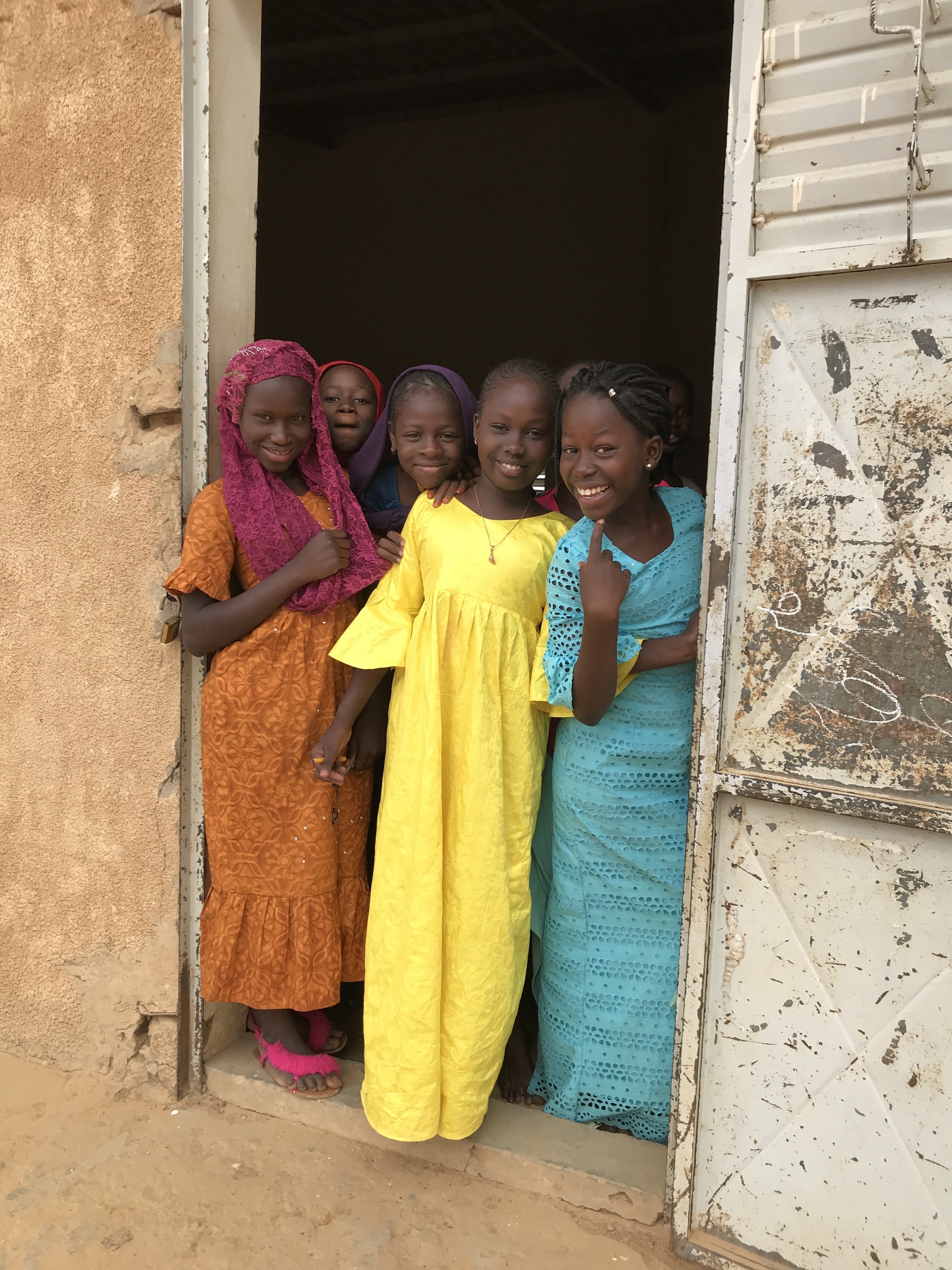Girls at Ecole Boly Diaw, Senegal