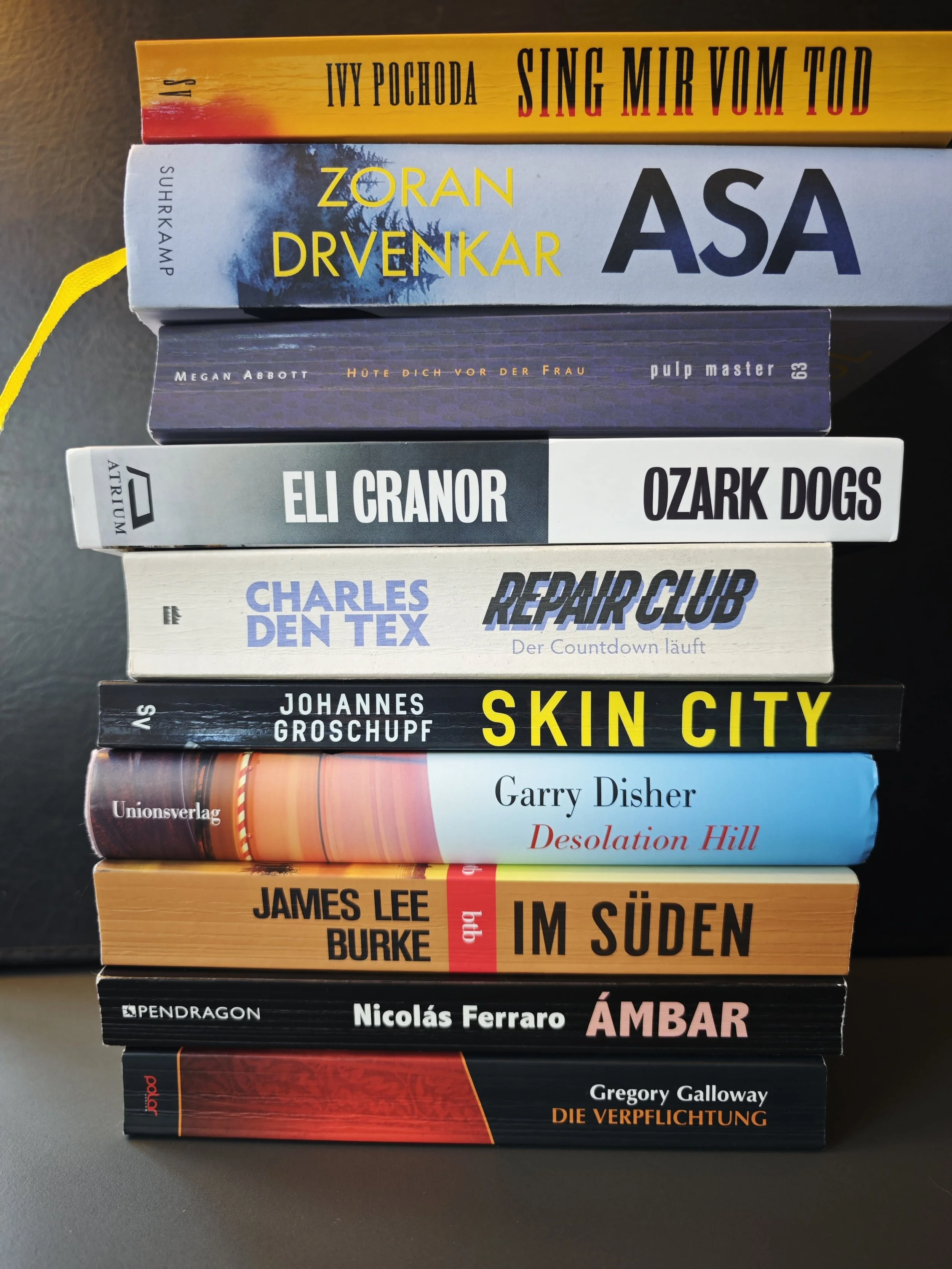 Die 10 besten Kriminalromane des Jahres 2025