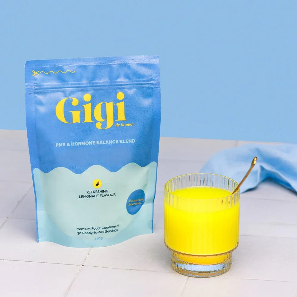 The daily support your hormones will love. This science-backed blend contains 15 premium ingredients specifically formulated to support the relief of premenstrual symptoms (PMS) including fatigue, hormonal acne, breast tenderness, headaches, irritabi