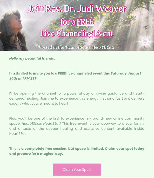 Course Community (HeartBEat) Soft Launch: 41.11% Open Rate & 7.63% Click-to-Open Rate