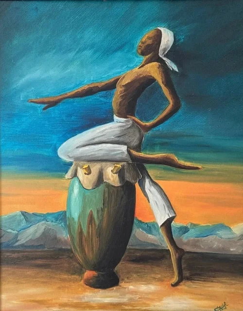 Dreams of the Ancestral Drum by Charlot Lucien