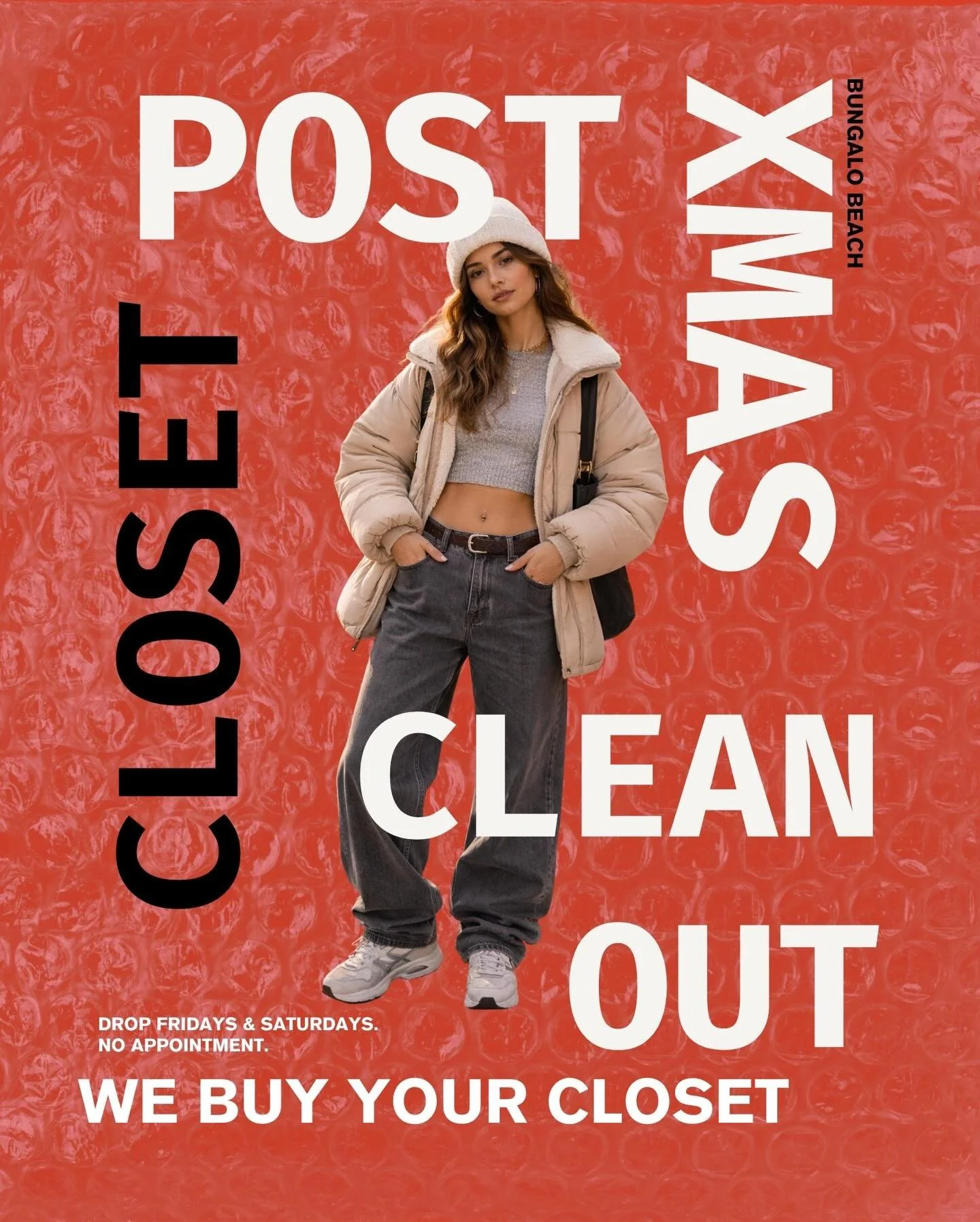 Clearing space after the holidays? 
We buy your closet and pay cash or store credit. ⚠️No appointment.

Drop off your clothing: 
➡️Fridays 11-5
➡️Saturdays 10-4 

425 Guelph Line in Burlington. Learn more about how to sell to us via link in bio.