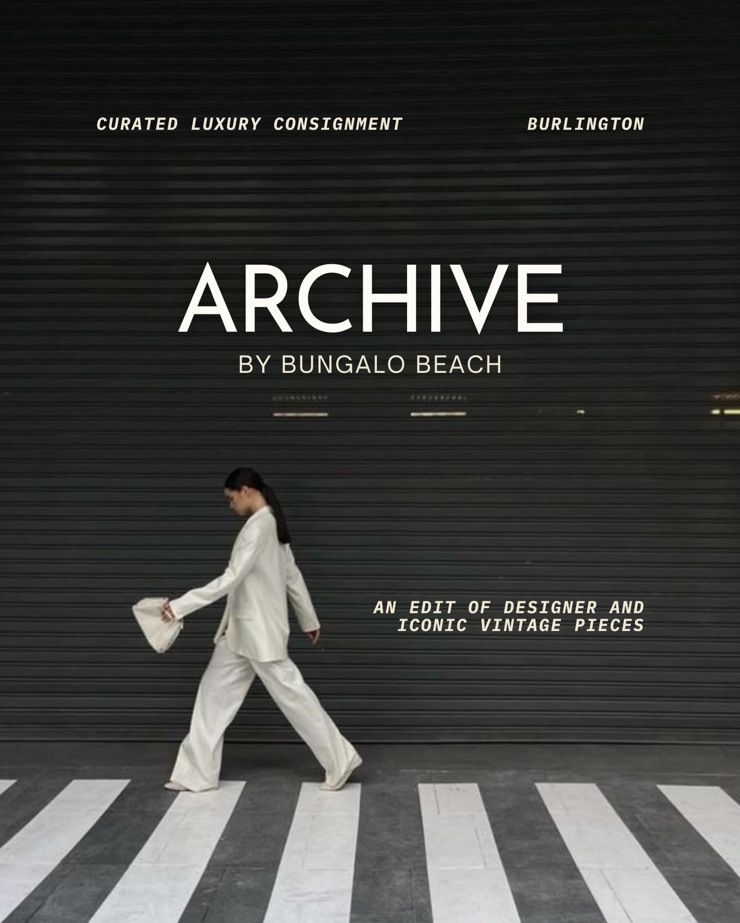 The best things are kept.
Our Archive, curated by Bungalo Beach, is thoughtfully being built with pieces of lasting value and distinction. This is a collection separate from our everyday Buy &amp; Sell. 

We invite you to consign your designer and ic
