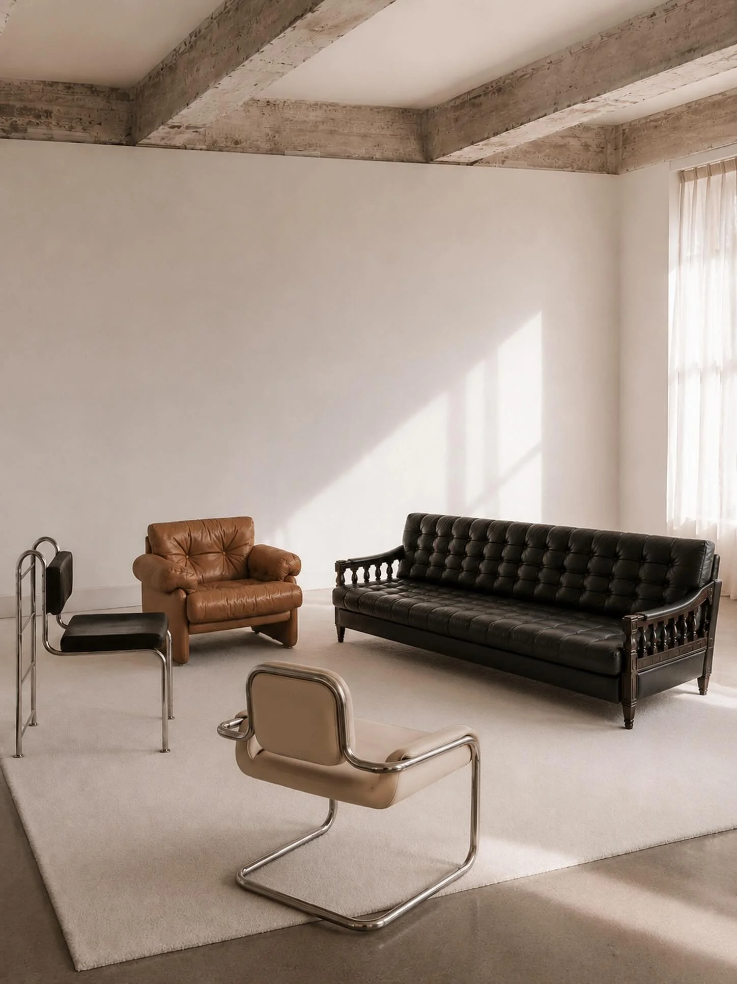for sale: the MCM sofa we&rsquo;ve all known and loved (from our old Burlington store) is now available online. link in bio. pickup via appointment only.