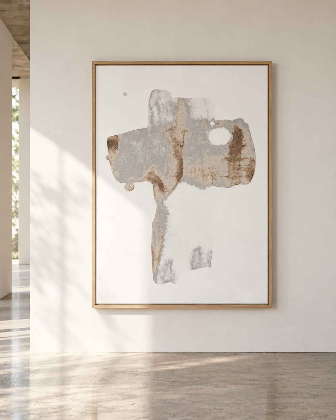 Just Breathe No.1 / Large Framed Fine Art