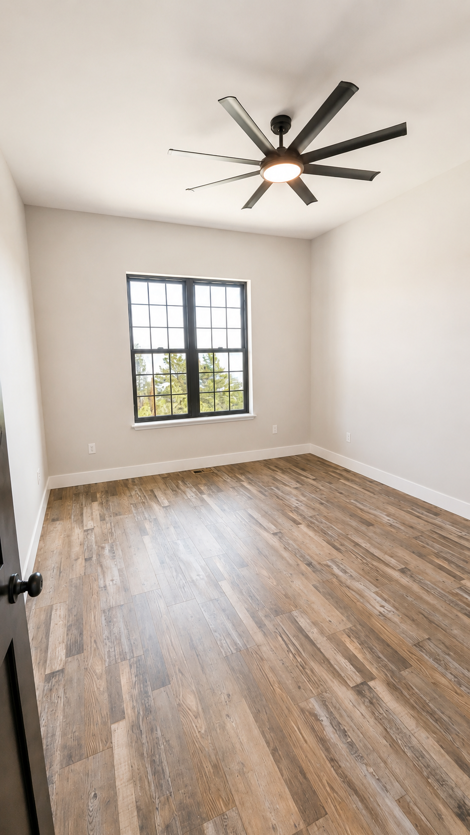 Cotton Construction Helena MT Custom Home Wood Floor Beams Fireplace