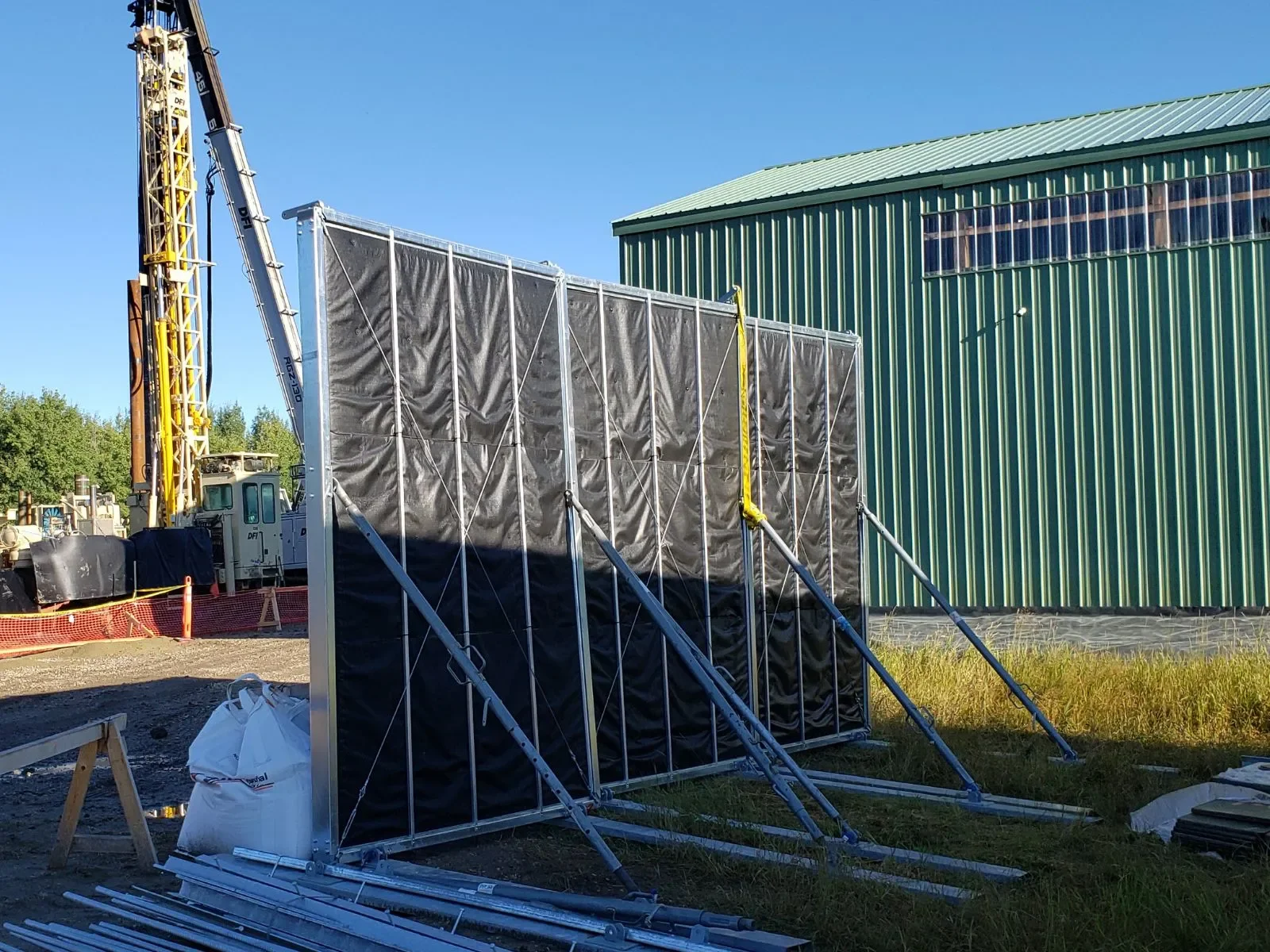 Exterior Sound Wall 