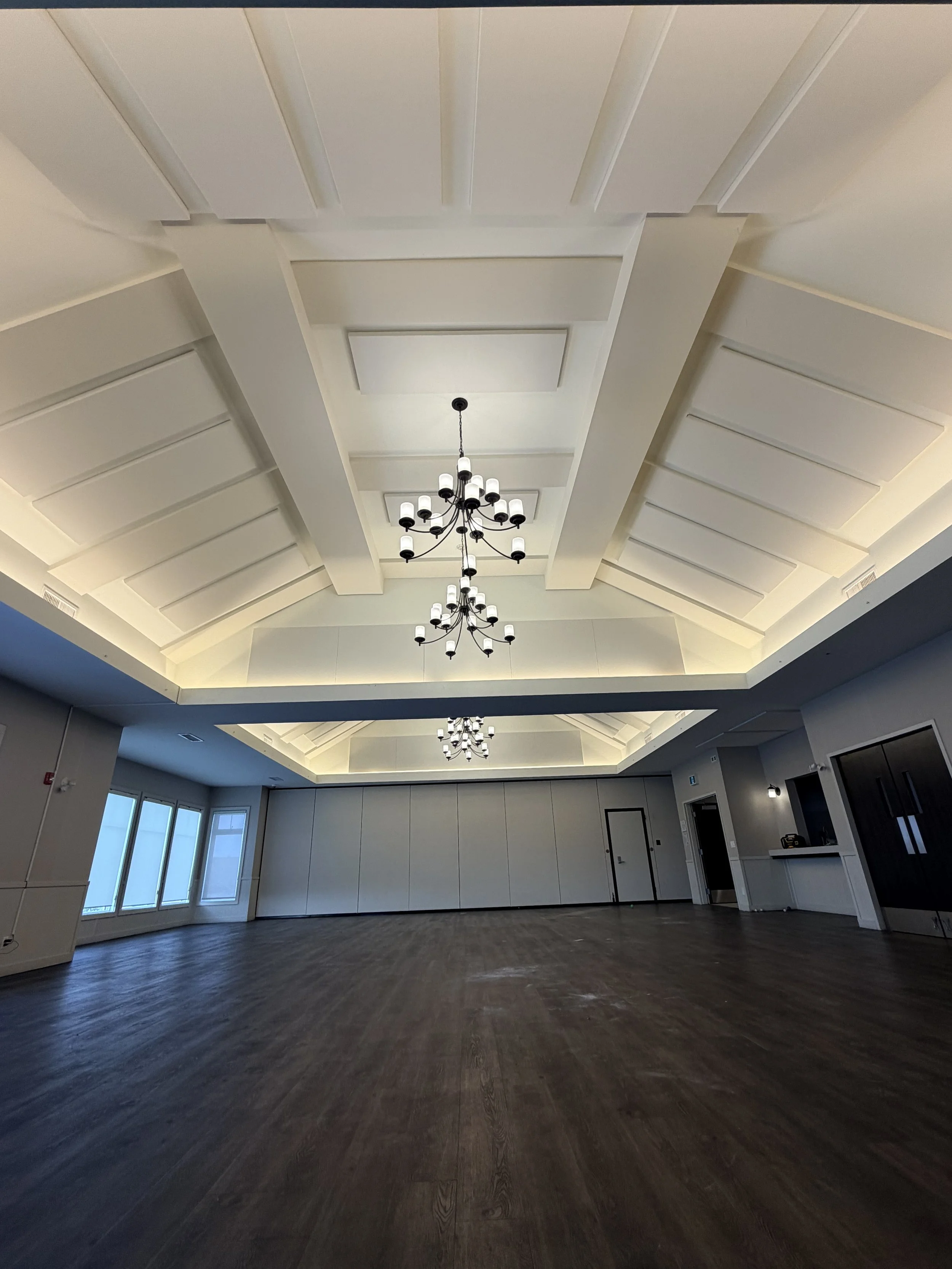 Echotrol Ceiling Panels in Orchards Hall - Edmonton
