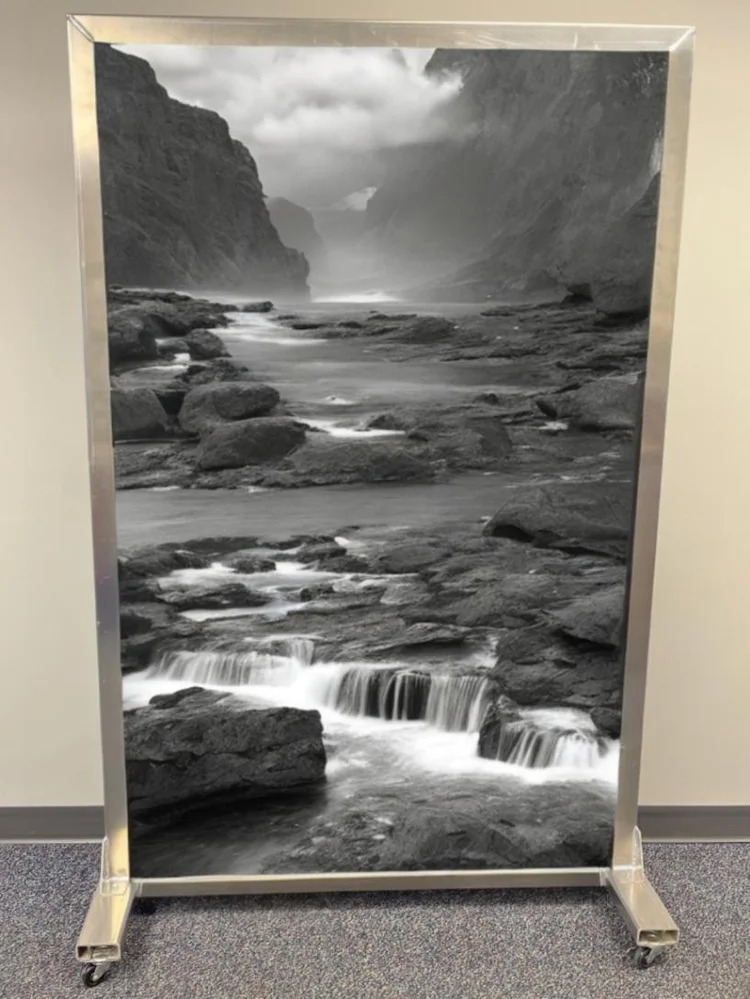 EcoPET on Wheels - Mobile acoustic panel - Architected Sound - Mobile Acoustic Panel Solutions