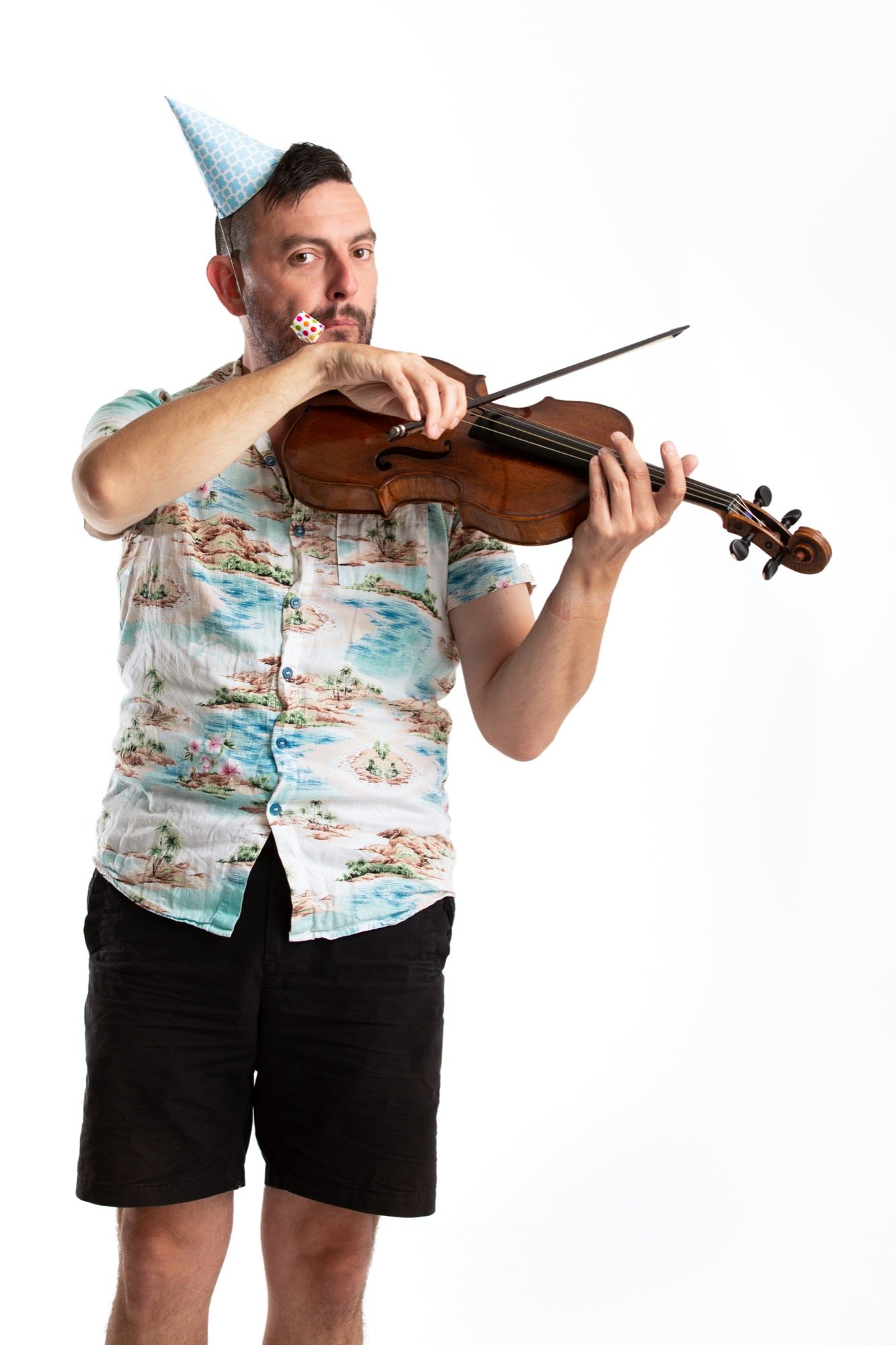 Portrait of violist Christopher Moore for Wilma &amp; Friends 2019 Season Photography.  Photography by Agatha Yim, Polyphonic Pictures.