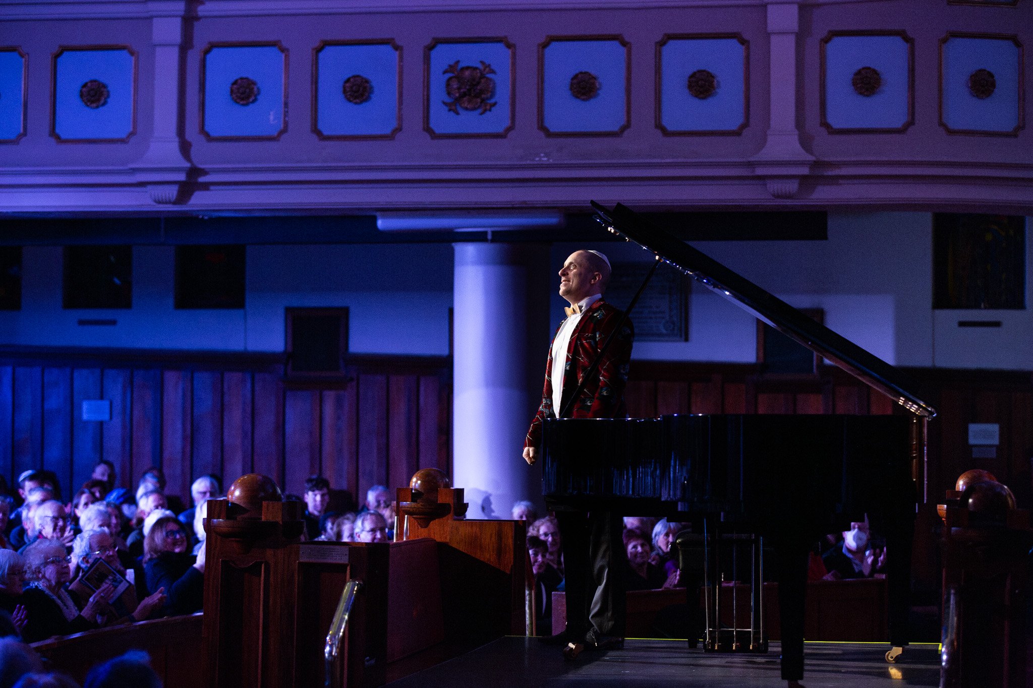 Simon Tedeschi at Melbourne Hebrew Congregation