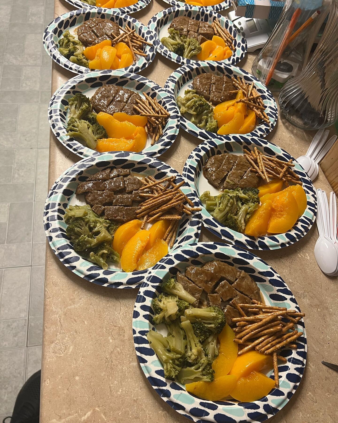 Lunch was on point today&hellip;. Kids favorite except the broccoli 🥦, that is my favorite veggie 🤷🏽&zwj;♀️
