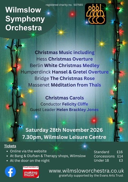 Wilmslow Symphony Orchestra: Christmas Concert