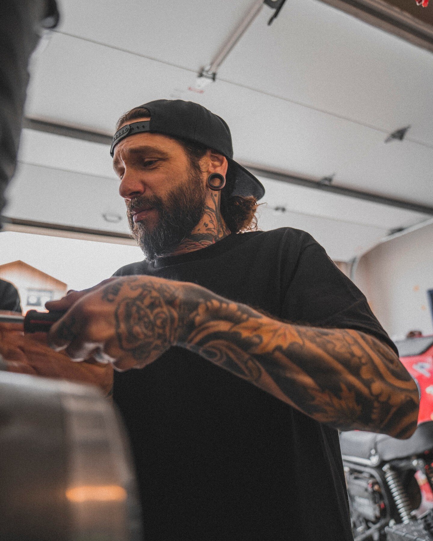 Meet the Crew. Andy Gagne, General Manager.⁠
⁠
With almost 20 years of riding and wrenching experience, Andy has embraced the journey and the moto lifestyle. Impressively self-taught, he tinkers with bikes, learns as he goes, and has been pushing the